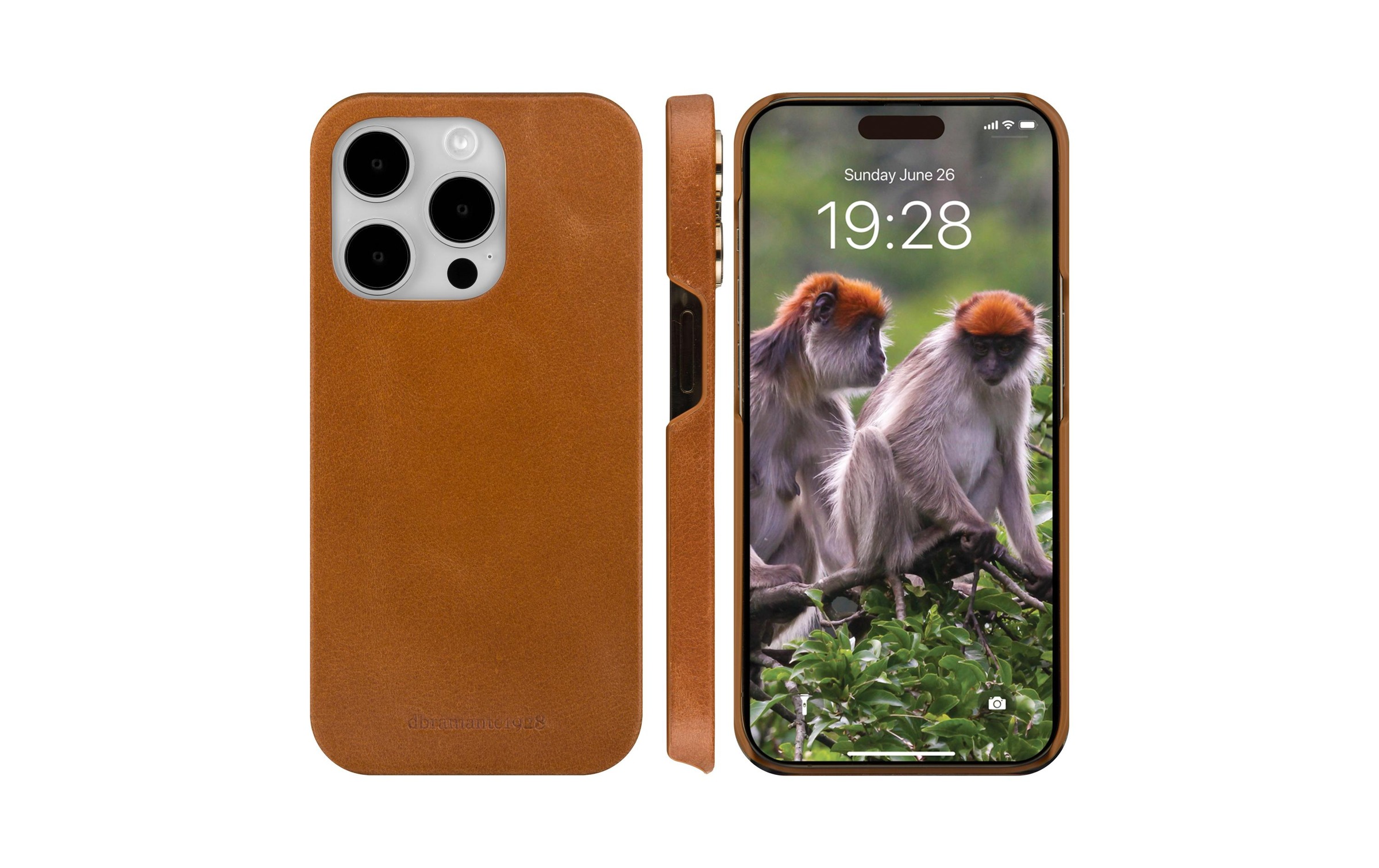 dbramante1928 Handyhülle »Lynge iPhone 15 Pro Braun«