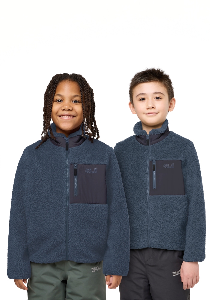 Jack Wolfskin Veste polaire »ICE CURL JACKET K« avec poches fendues et poches poitrine, respirant, coupe-vent