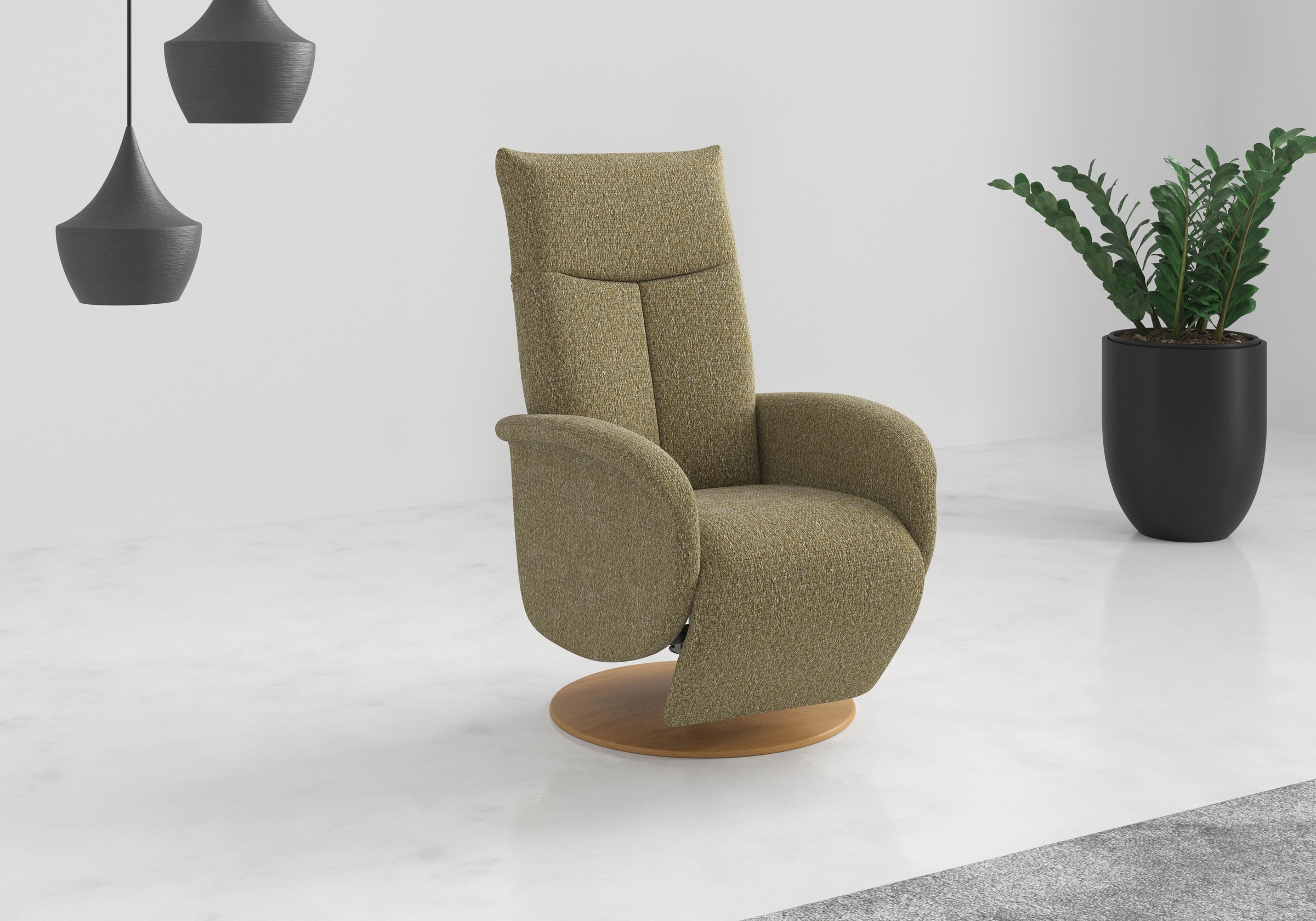 Image of GOODproduct "Grenoble mit Kopfteilverstellung & Drehfunktion, weitere Funktionen" Ergonomie M: elektr. Fussstütze, Rückenlehne & Aufstehhilfe, Akku