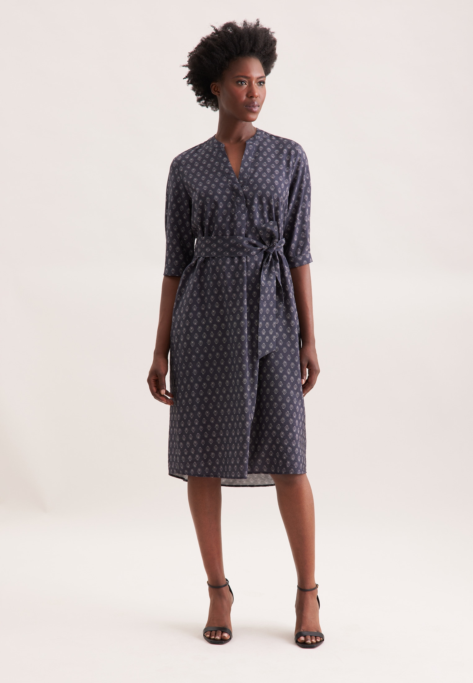 Image of seidensticker Blusenkleid 3/4 V-Neck Druck