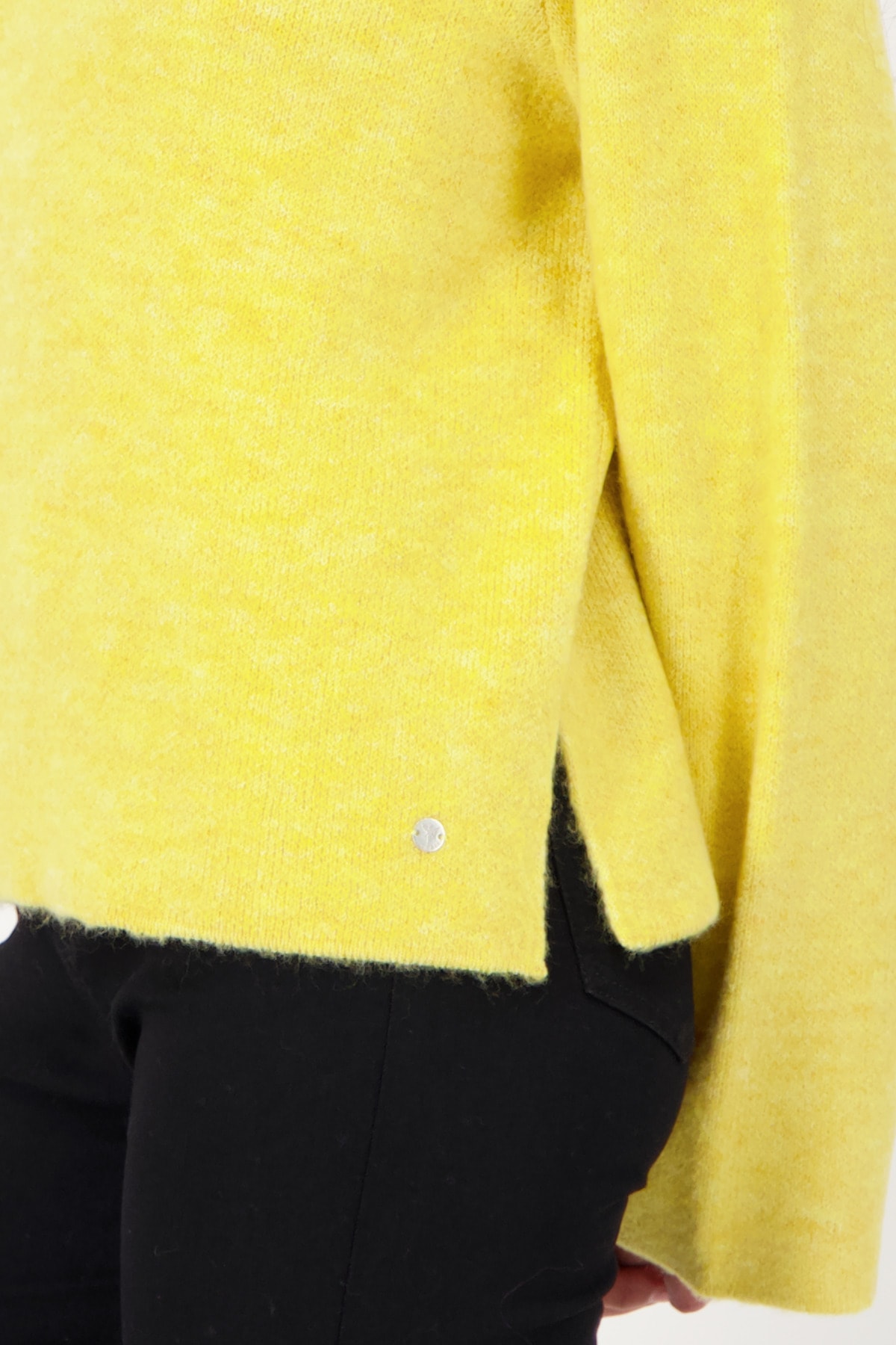 Monari Pull en tricot Regular fit mit Stehkragen