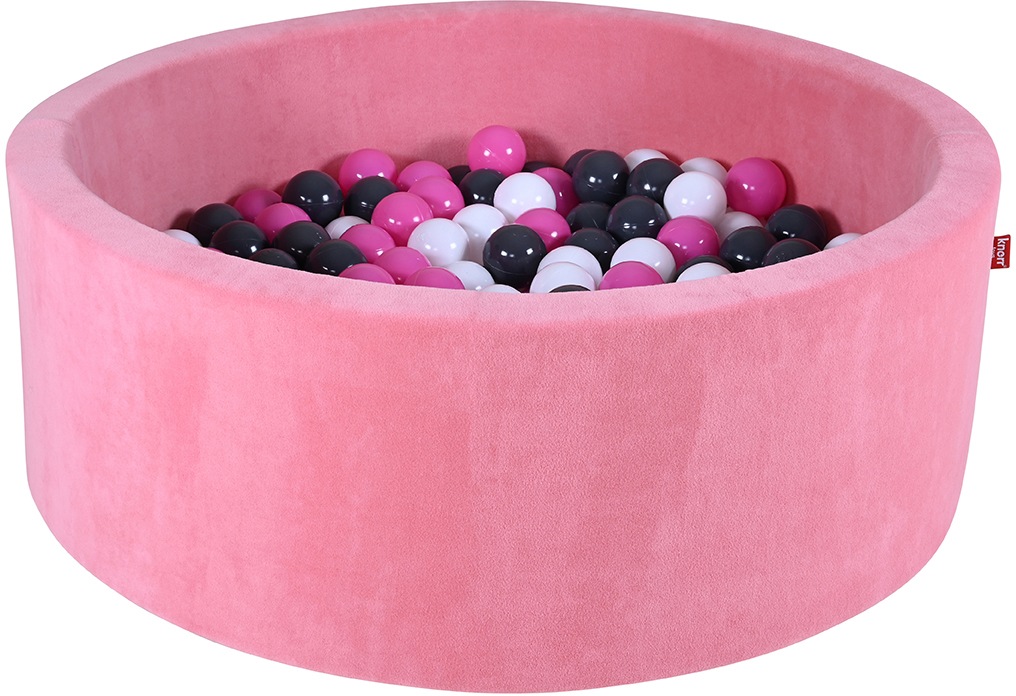 Image of Knorrtoys® Bällebad »Soft, Pink«, mit 300 Bällen creme/Grey/rose; Made in Europe bei Ackermann Versand Schweiz