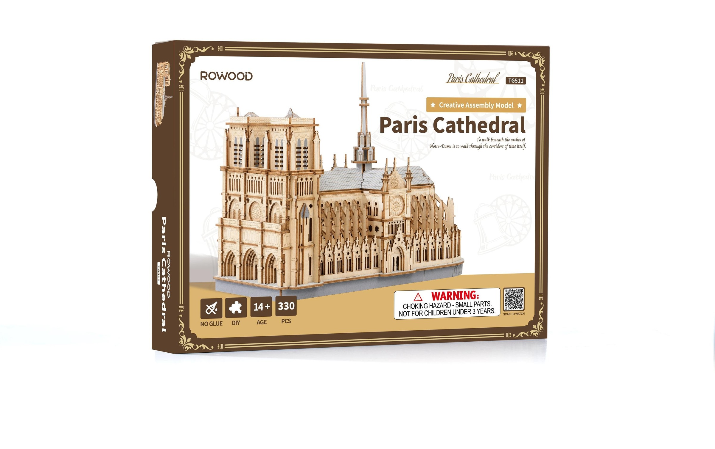 Image of Modellbausatz "RoboTime Paris Cathedral"