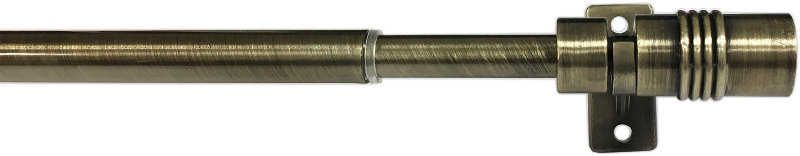 Image of indeko Scheibenstange "Triest" Ø 10 mm 1 läufig-läufig ausziehbar