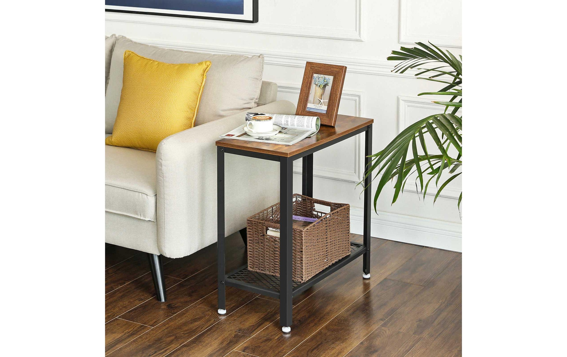 VASAGLE Couchtisch »mit Ablage 60 x 60 cm«