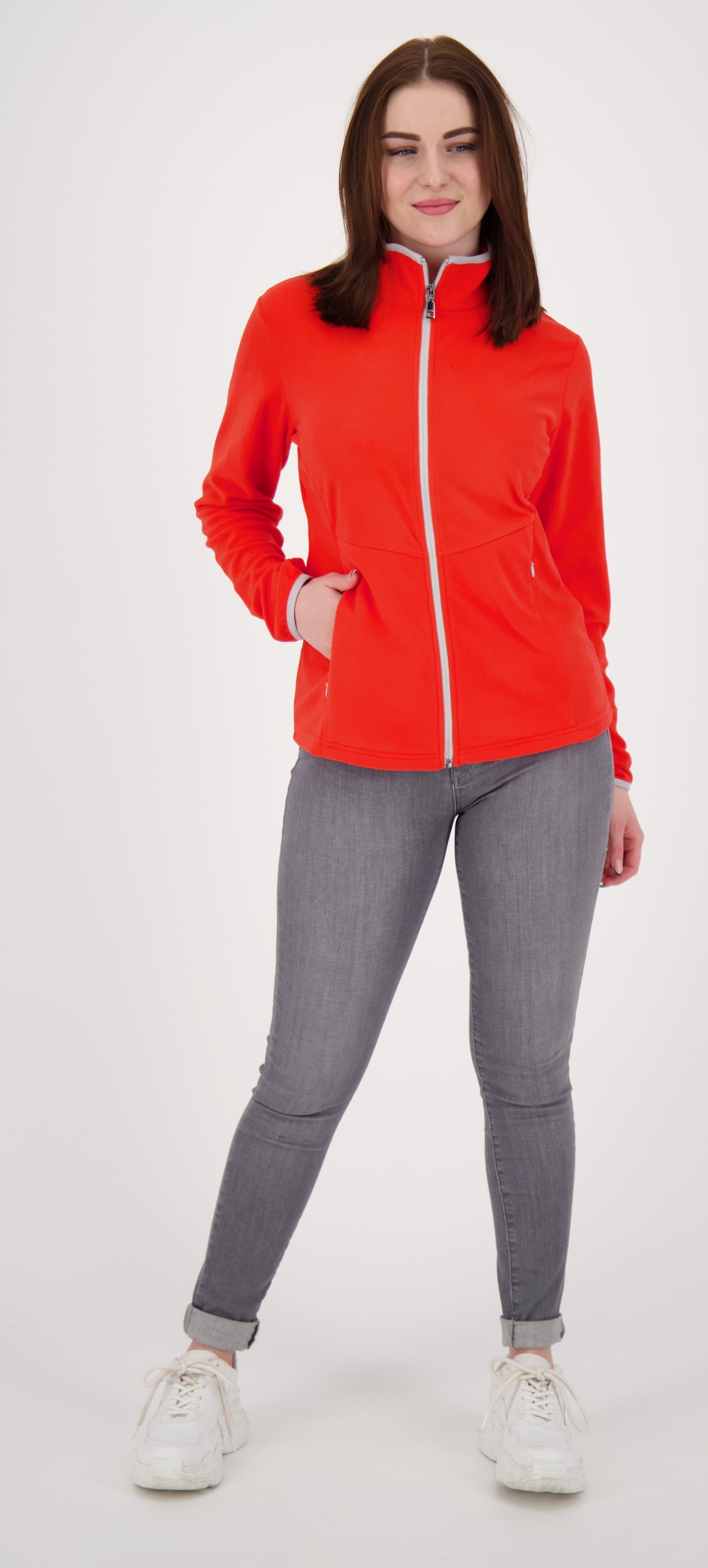 DEPROC Active Veste polaire »DECORAH II WOMEN« weiche Fleecejacke in traditioneller Optik