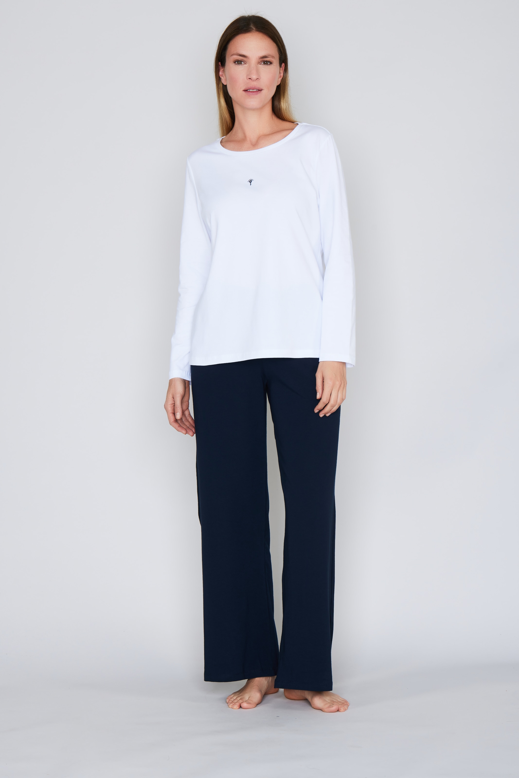 JOOP! Haut de pyjama »Cosy« mit Rundhalsausschnitt