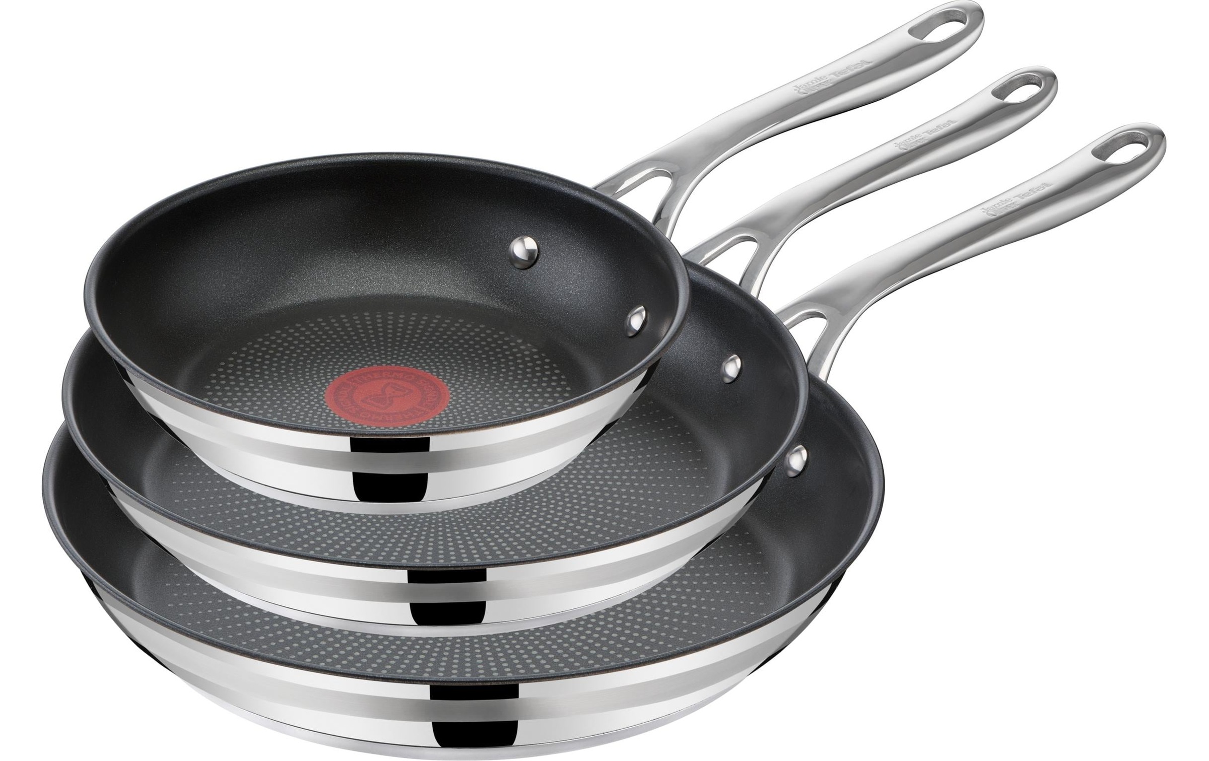 Image of Tefal Pfannen-Set "Jamie Oliver Cook Smart 3-teilig" Edelstahl