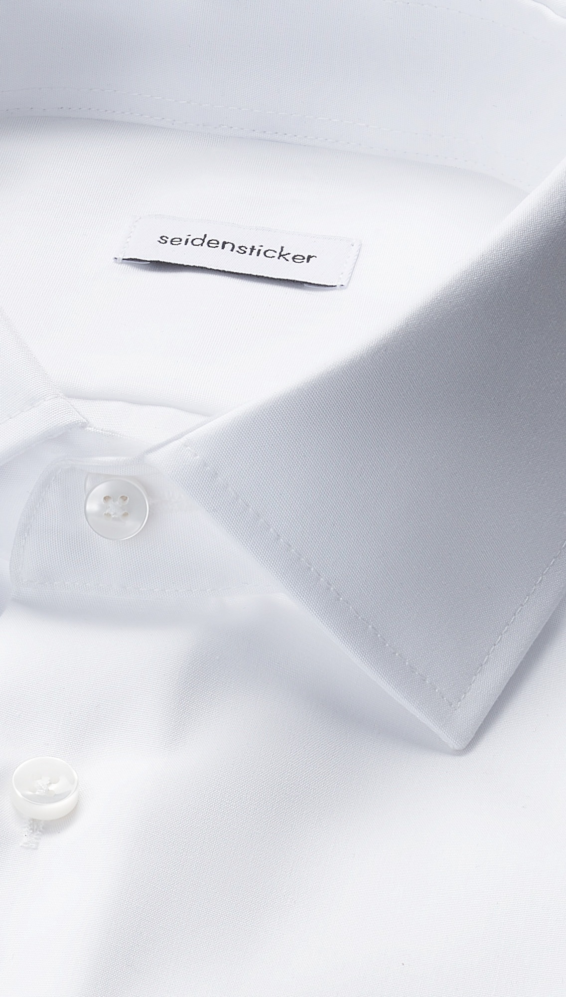 seidensticker Chemise d'affaires »Schwarze Rose« Slim 1/2 Kentkragen Uni