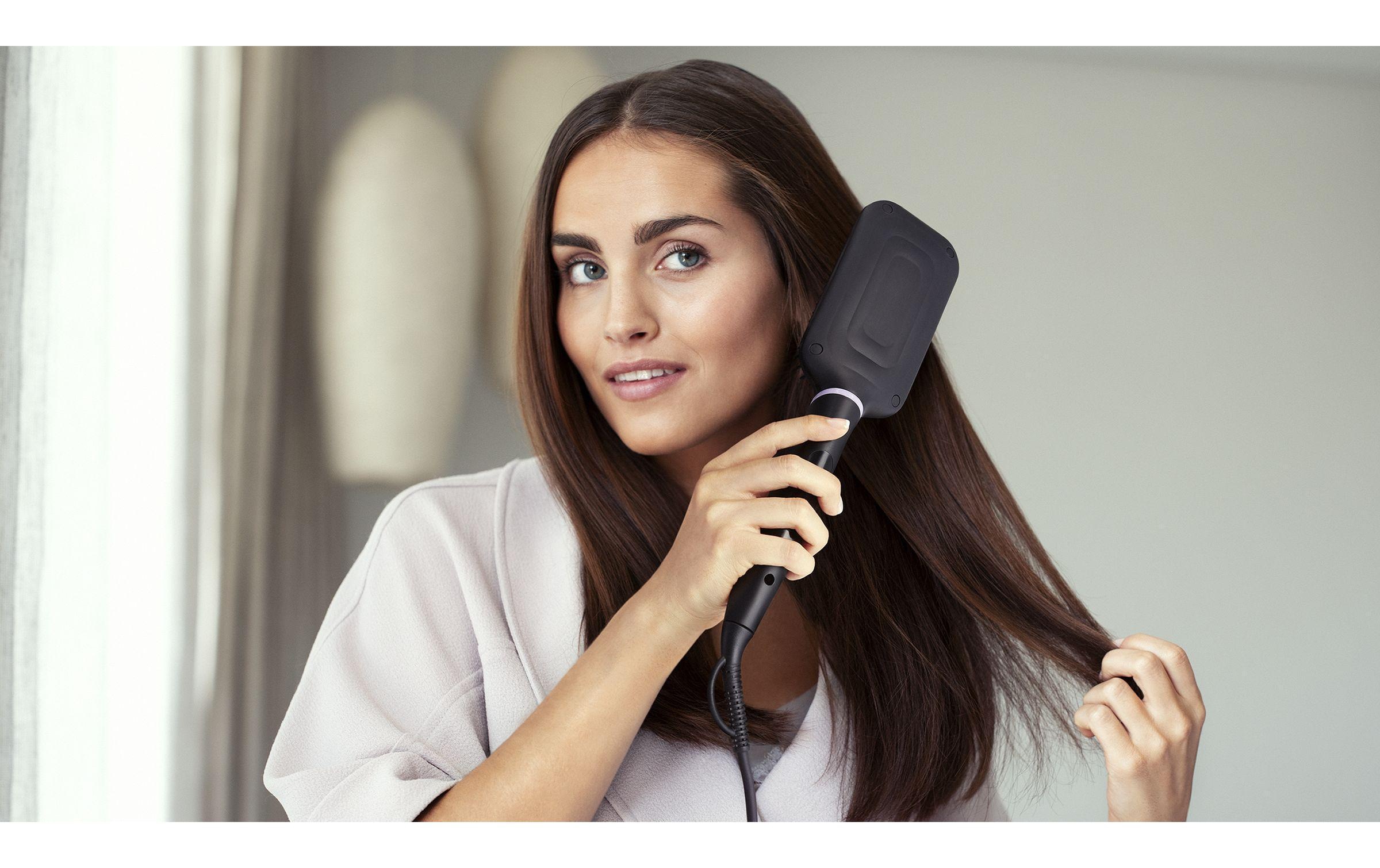 Philips Haarglättbürste »BHH880/00« LED-Temperaturanzeige, Glätten, Bürsten