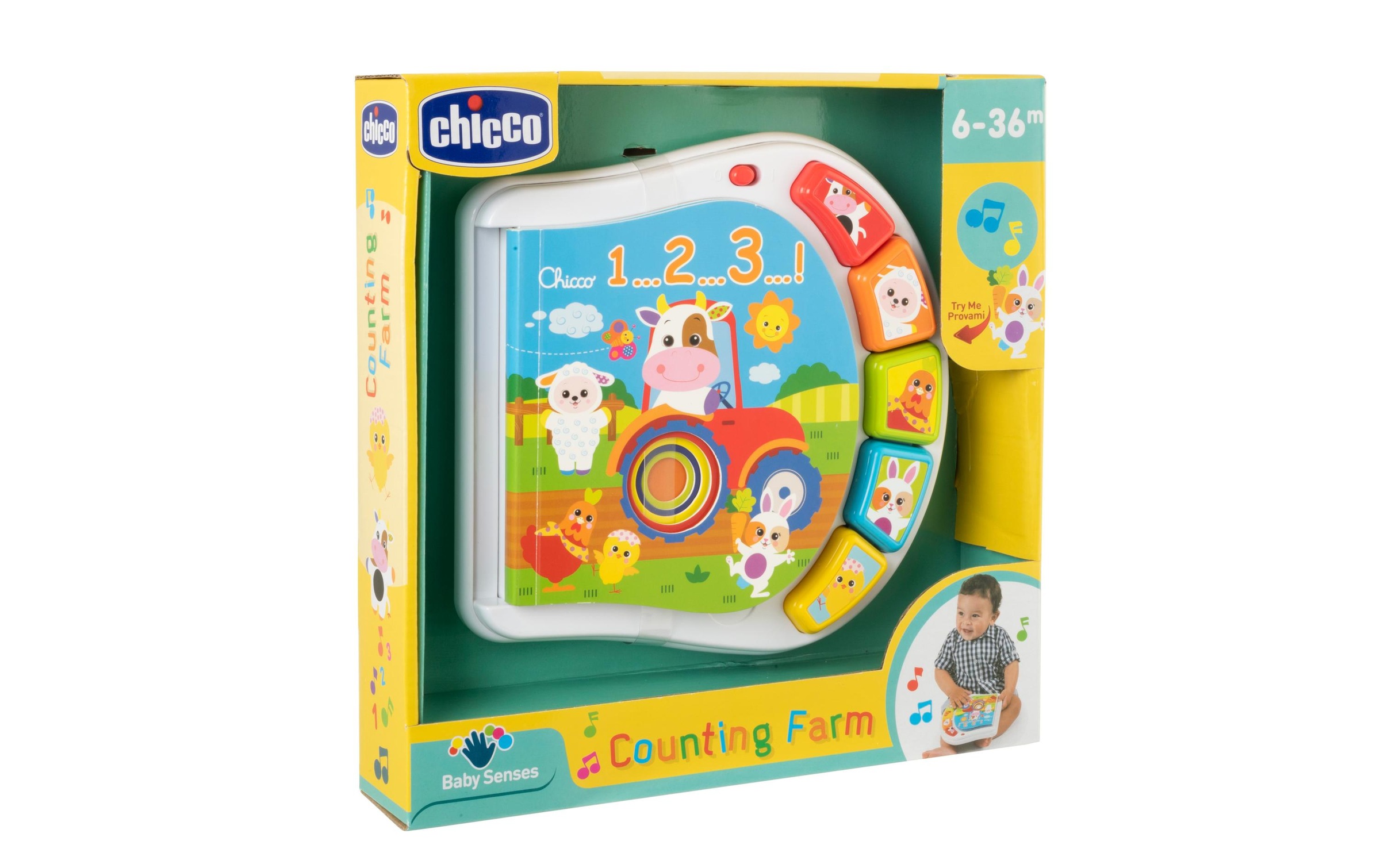 Chicco Jouets éducatifs »Zahlen Farmbuch«