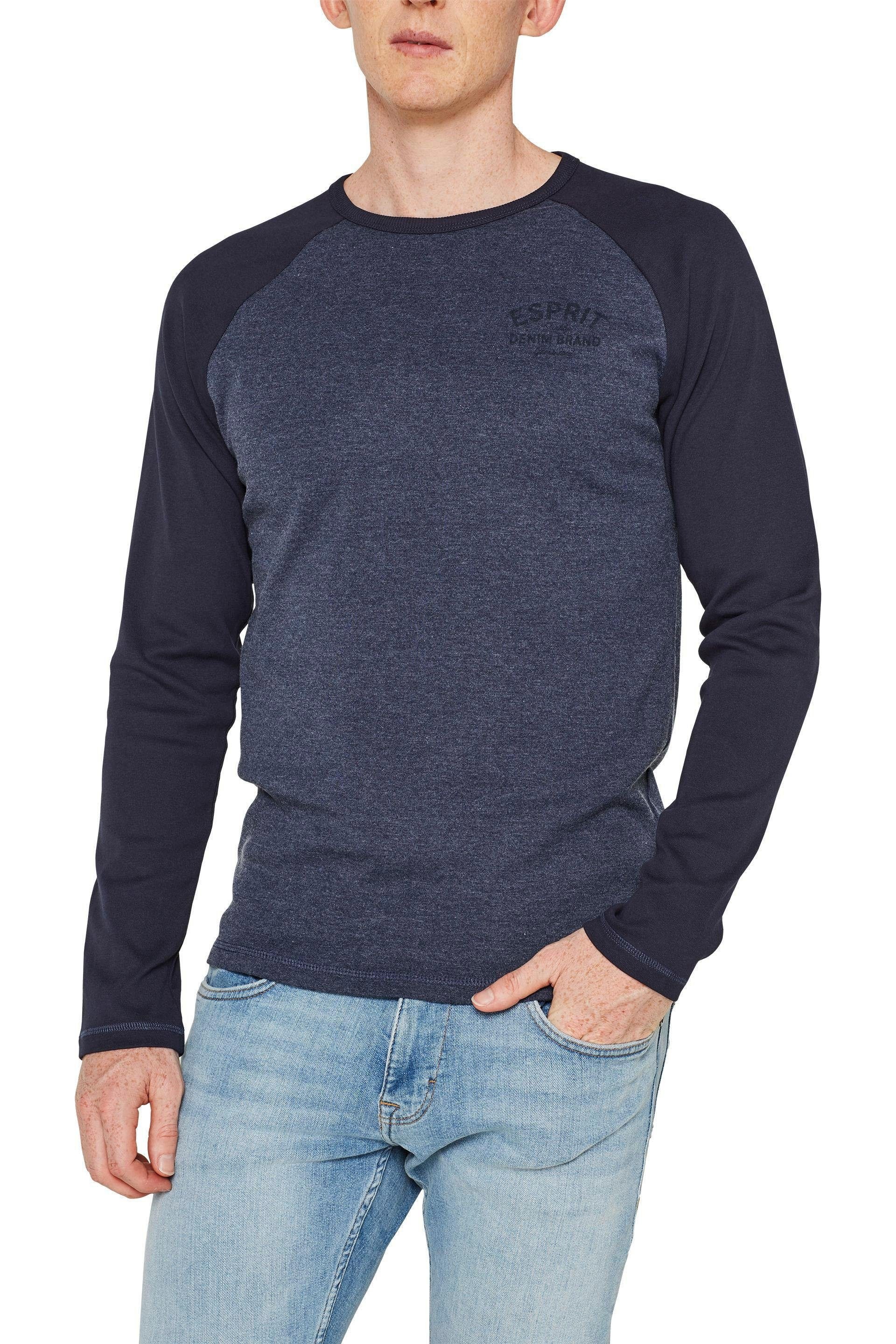 Image of Esprit Langarmshirt, mit Logo auf der Brust bei Ackermann Versand Schweiz