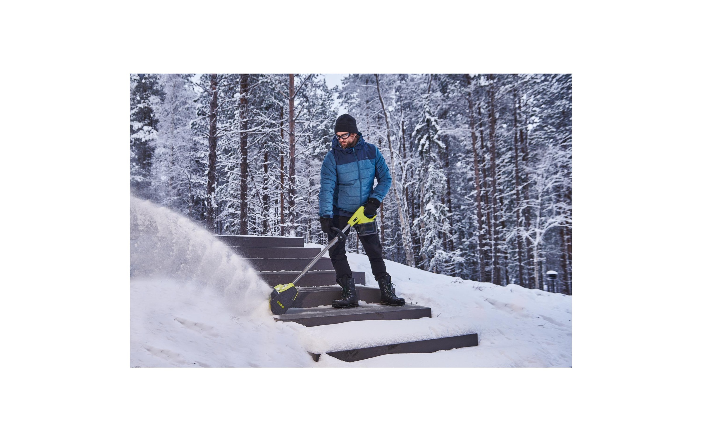 RYOBI Akku-Schneefräse "RYOBI RY18ST25A-0"