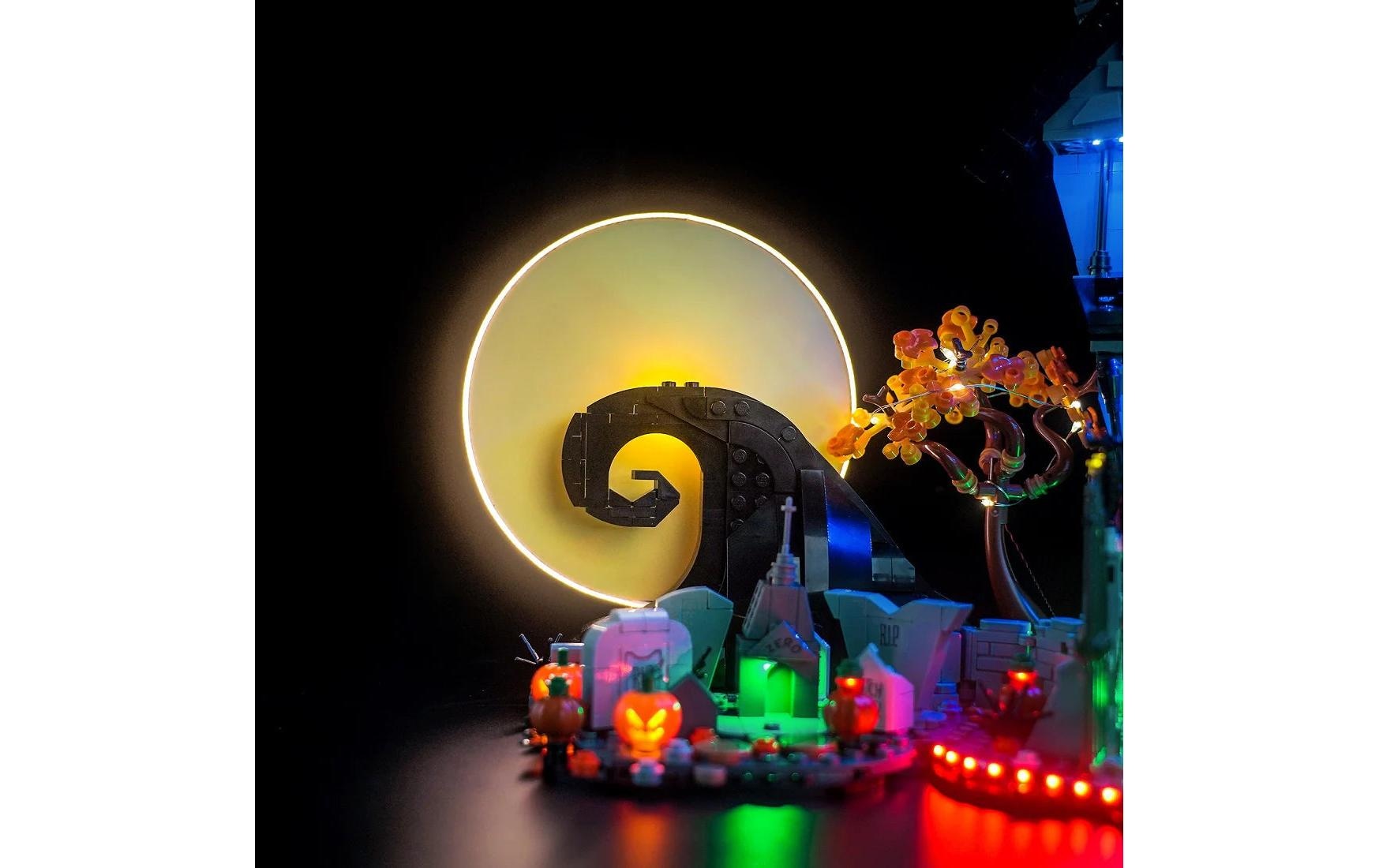   Steinbaukasten »BrickBling LED-Licht-Set für LEGO® Nightmare Before Christmas -21351«