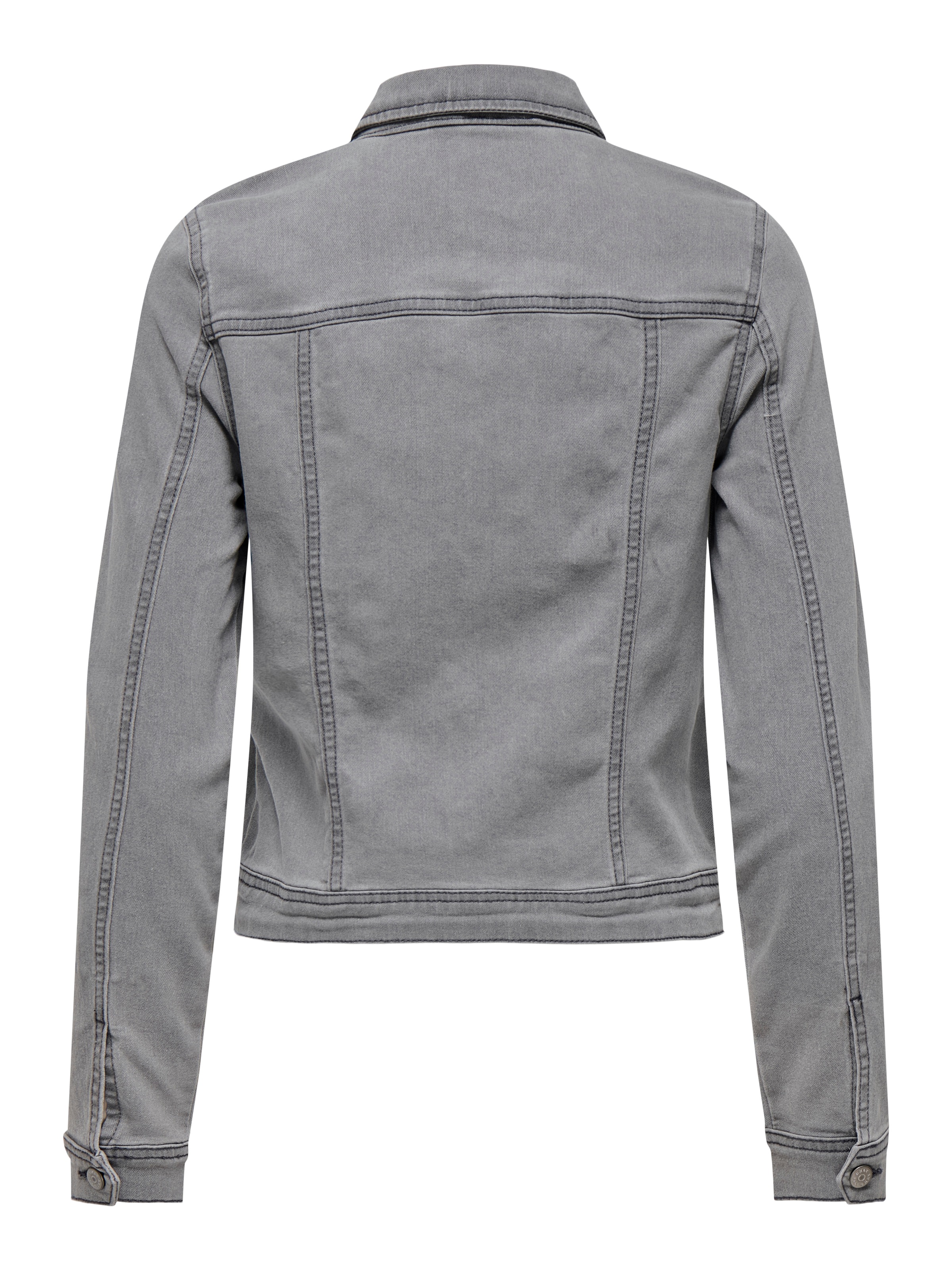 ONLY Jeansjacke »ONLWONDER – Jeansjacke mit Teilungsnähten und Stretch«, sehr figurbetont, casual, Denim, Baumwollmischung, Brusttaschen