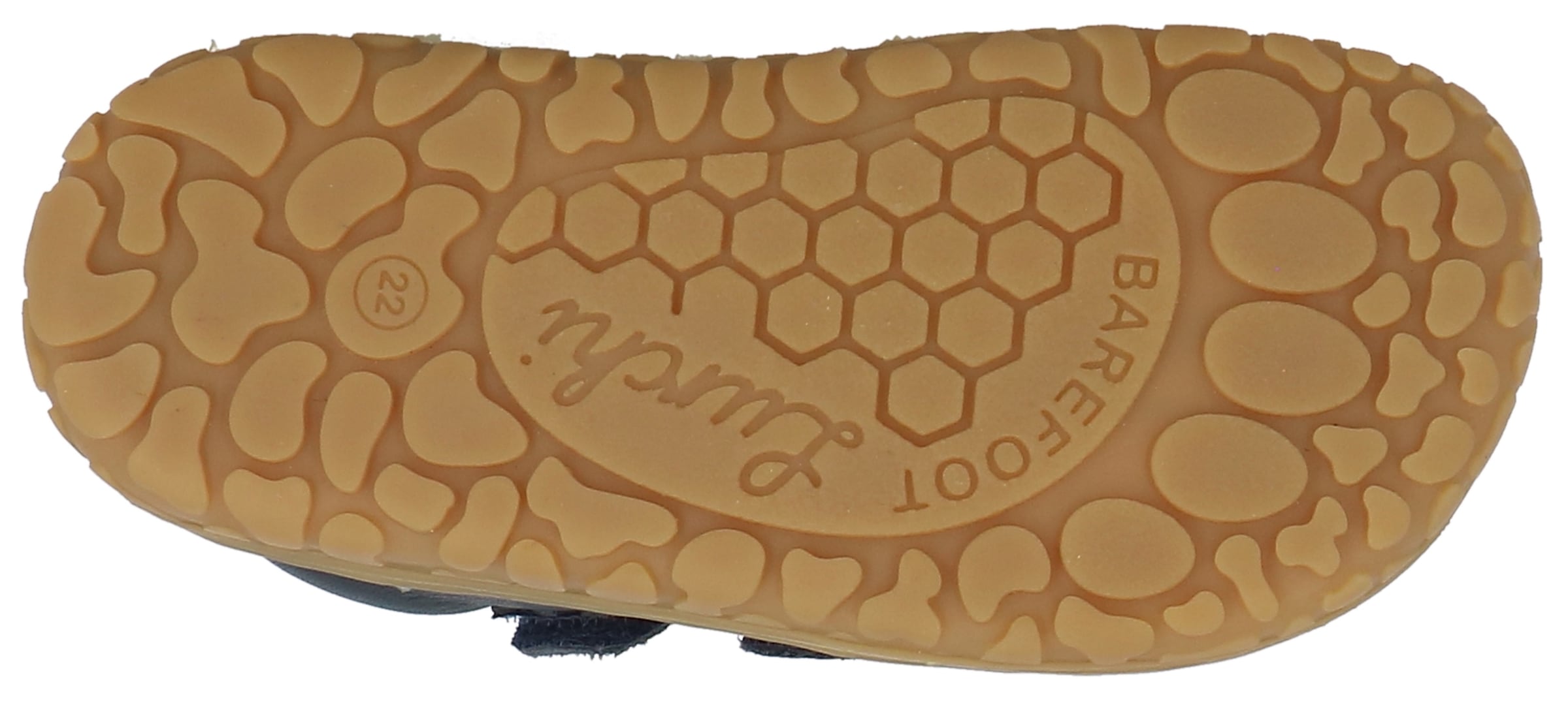 Lurchi Chaussures pieds nus »Noah Barefoot«  , Klettschuh mit weichem Schaftrand, Grössenschablone zum Download