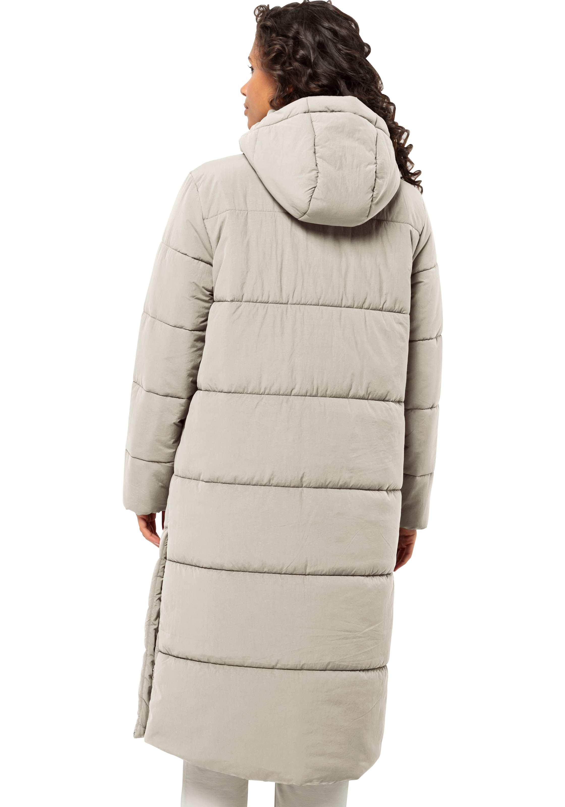 Jack Wolfskin Funktionsmantel »KAROLINGER LONG COAT W«, mit Kunstfaserfüllung