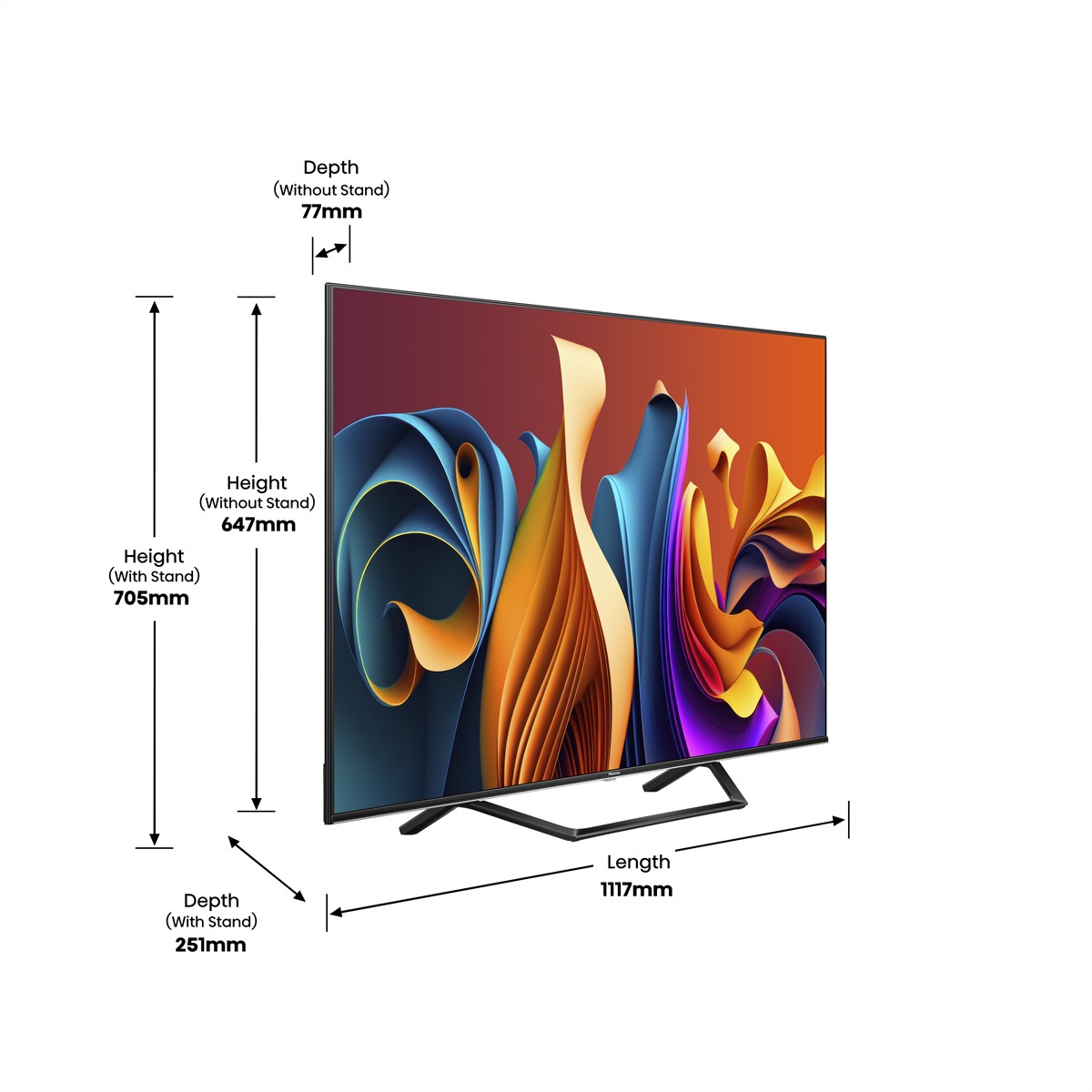 Hisense QLED-Fernseher »50A7NQ«, UHD