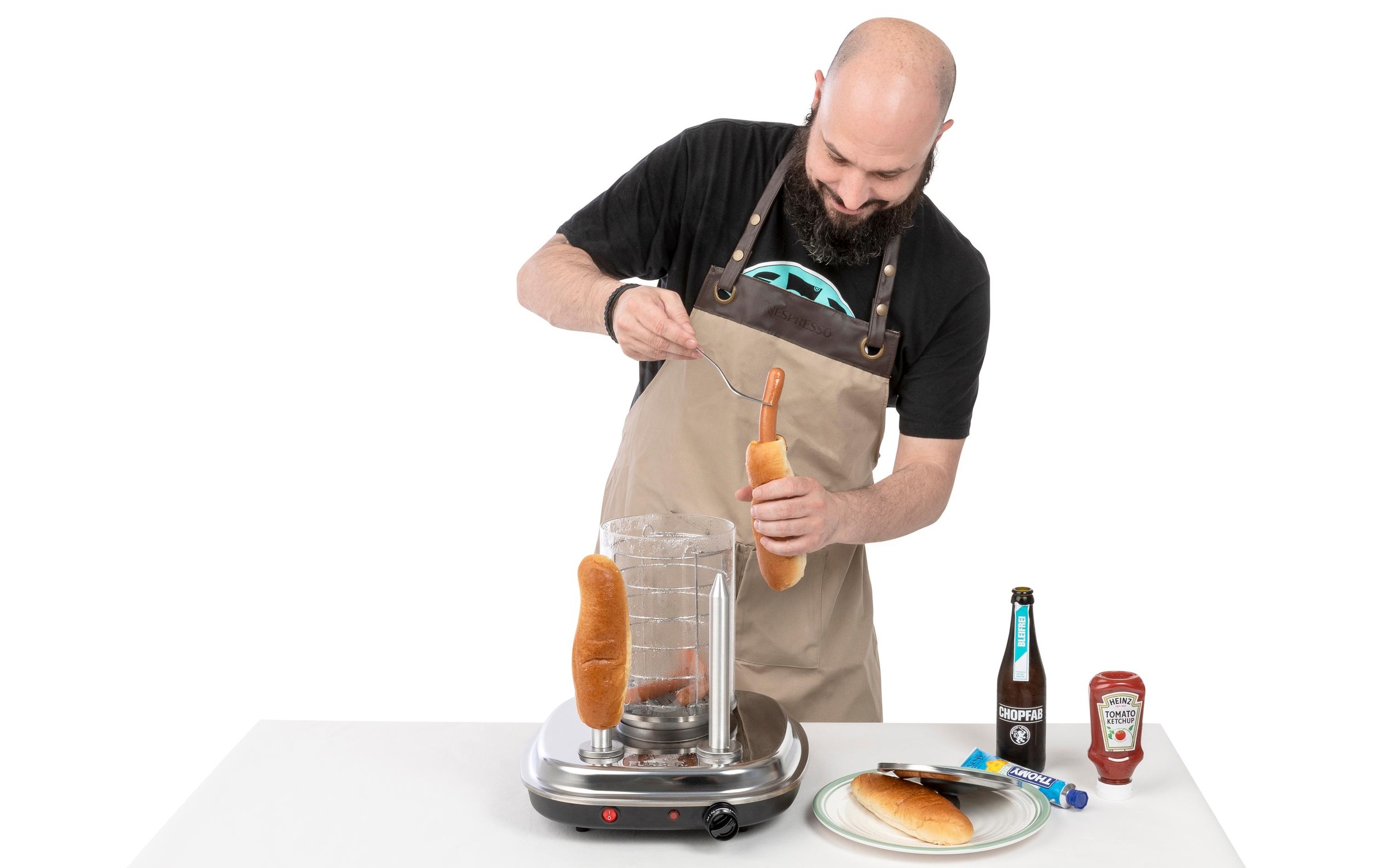 FURBER Hotdog-Maker »Dog Maschine Big John 42«, 420 W