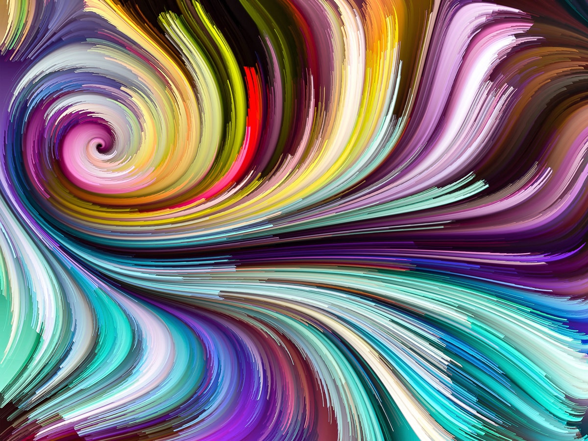 Image of Papermoon "Abstrakt Farben"