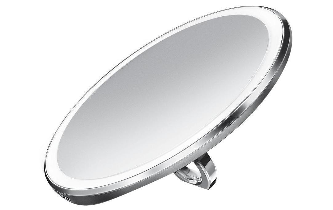 Image of simplehuman Kosmetikspiegel »Kosmetikspiegel mit Sensor Compact Silberfarben« bei Ackermann Versand Schweiz