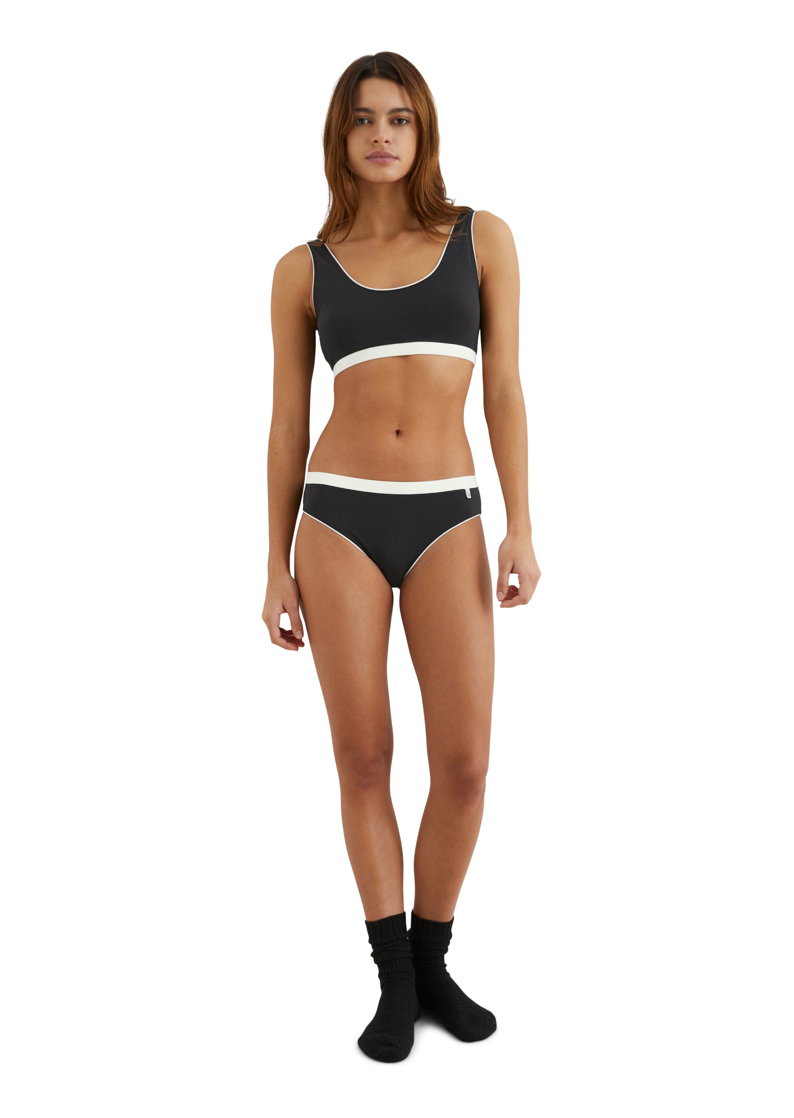 Image of Marc OPolo Bralette-BH "Minimalist Daywear" mit tiefem Rundhalsausschnitt