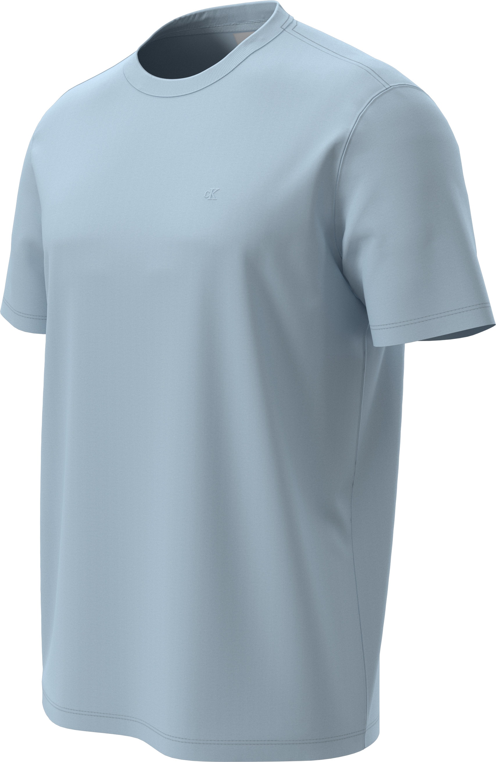 Calvin Klein T-Shirt »SS STRETCH COTTON SLIM TEE«, Mit Rundhalsausschnitt