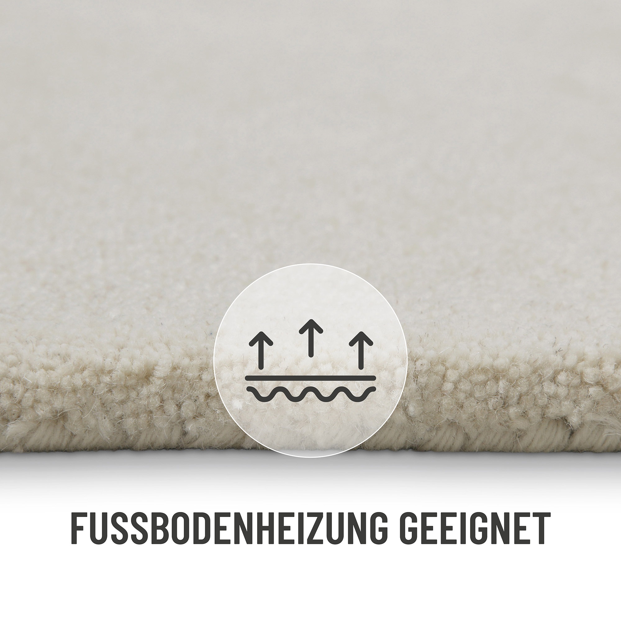 Wecon home Wollteppich »Hamptons FORTYFOUR«, rechteckig, 20 mm Höhe, Läufer, Schurwolle, Kurzflor, Wohnzimmer, Schlafzimmer, Ornamente