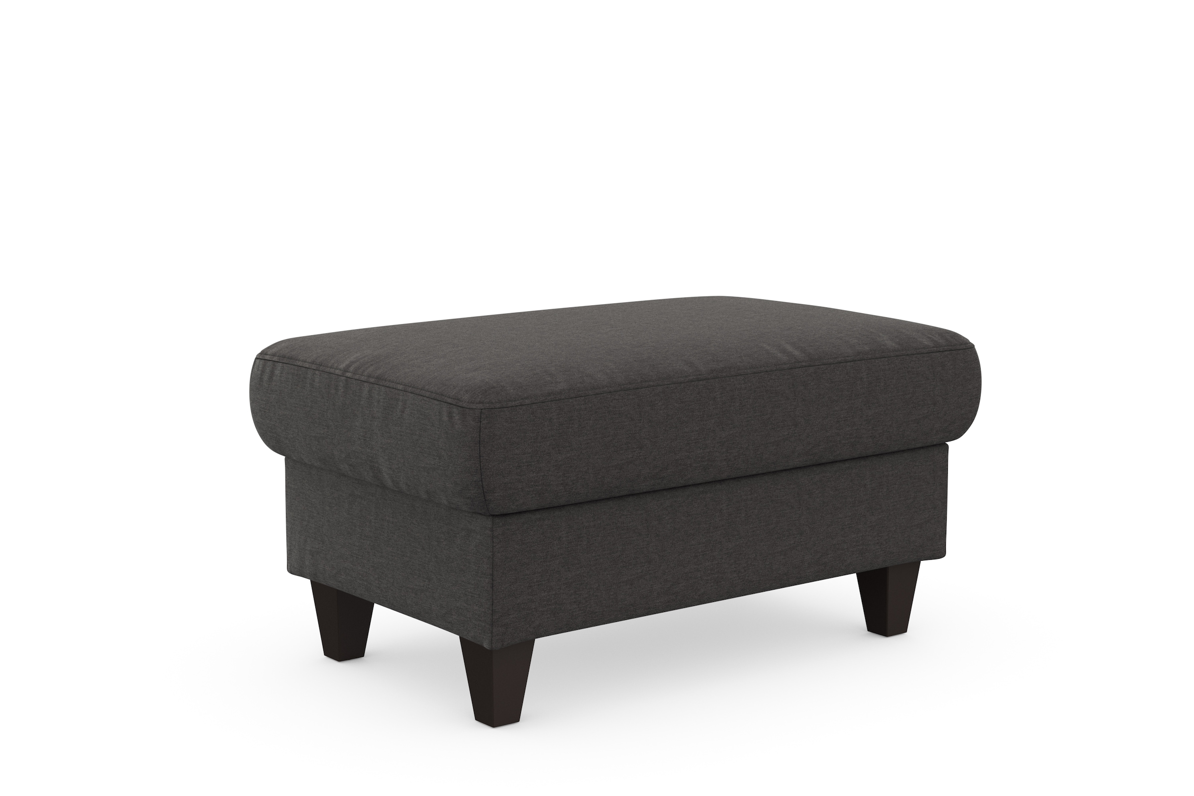 sit&more Stauraumhocker »Farö« mit Stauraum und Federkern und wengefarbenen Füssen