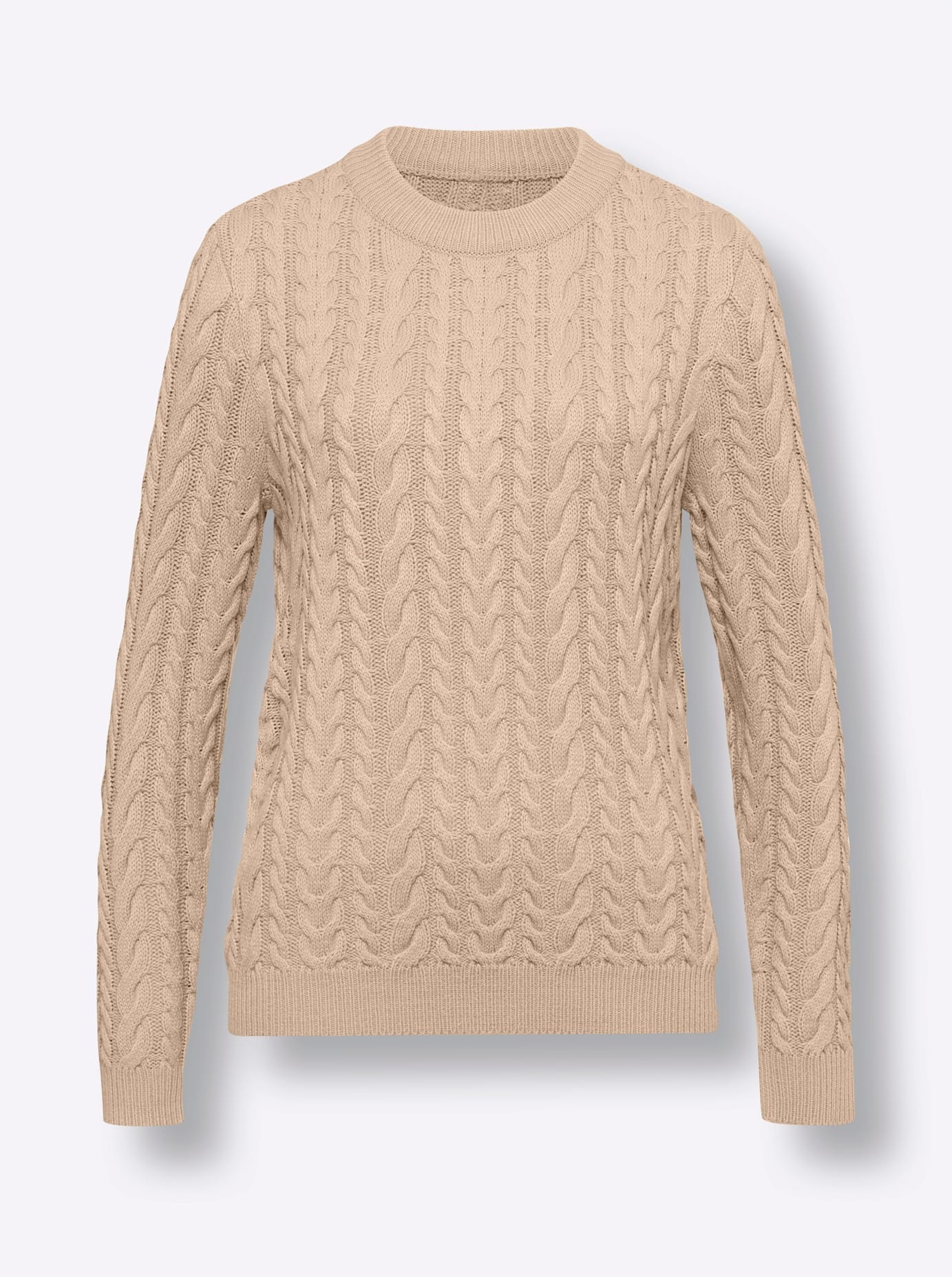 Classic Basics Pull à col rond »Langarm-Pullover«