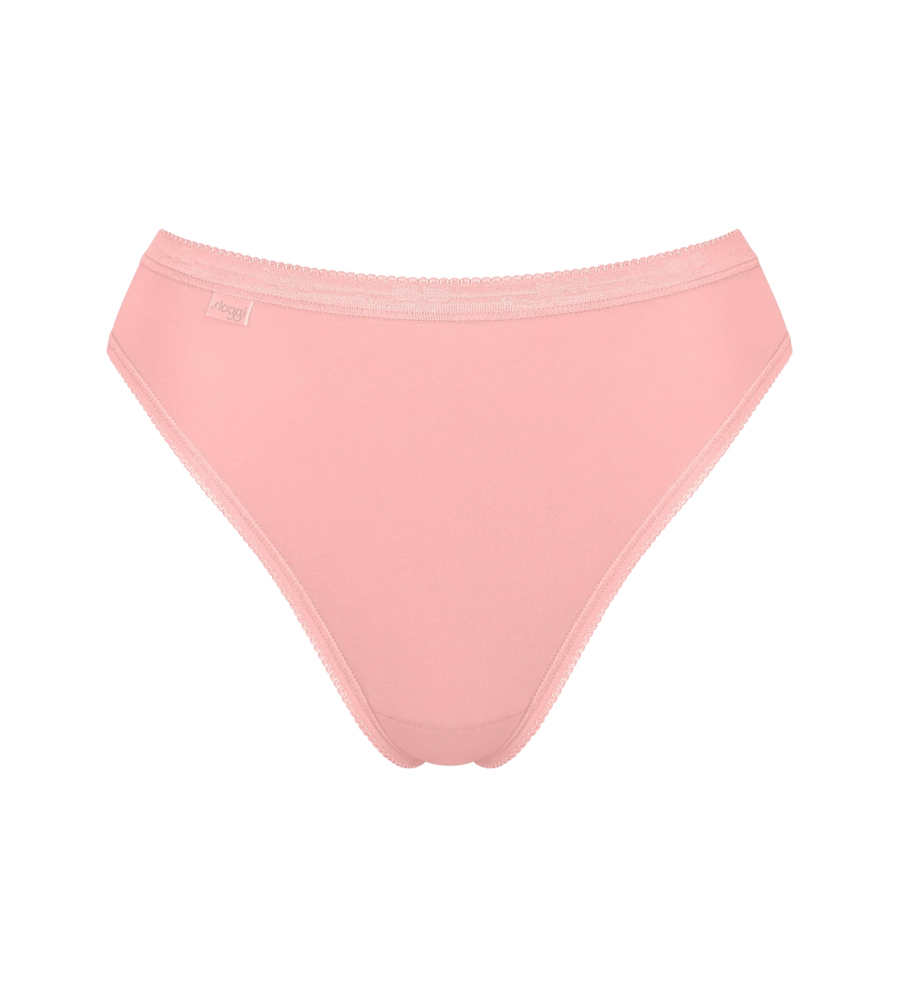 sloggi Culotte haute »Basic+ Tai« avec fente haute à la jambe, mélange coton, coutures lisses
