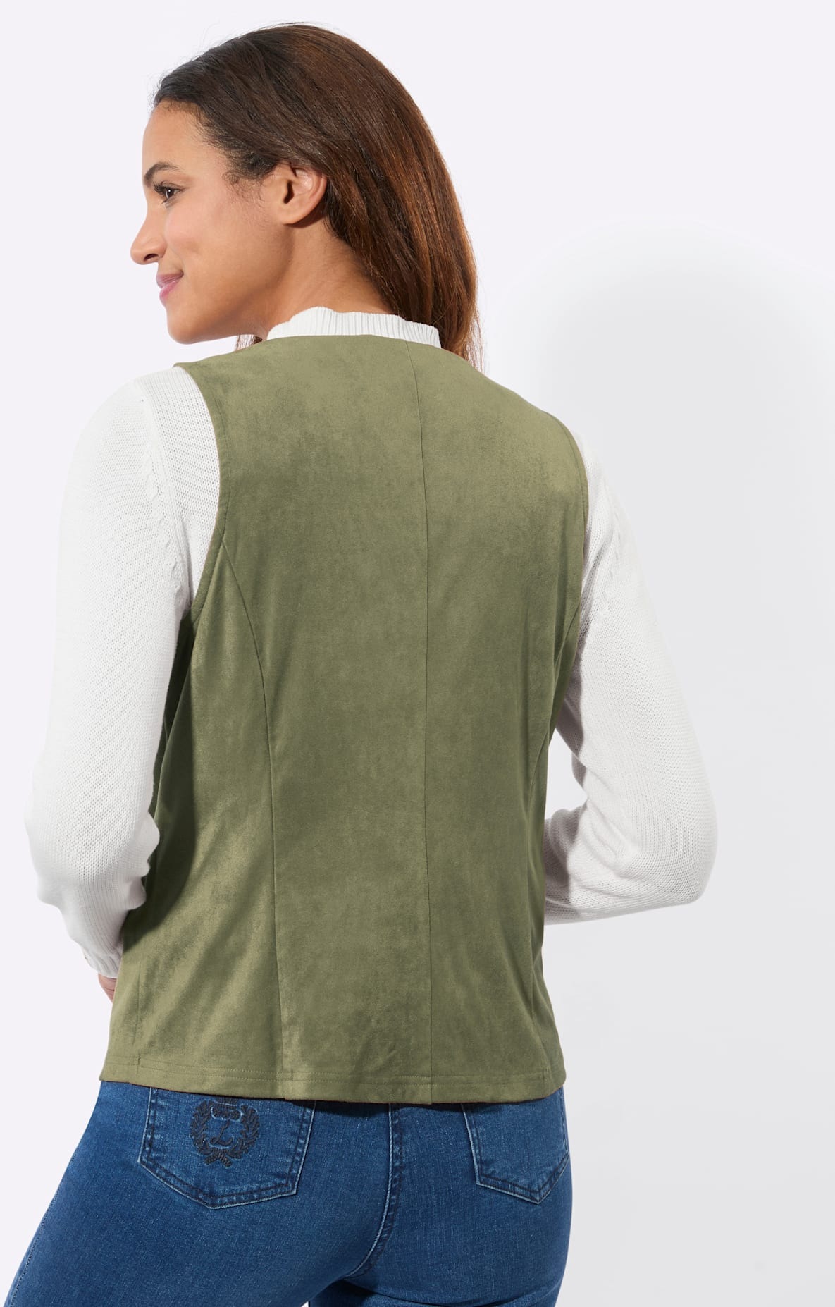 Casual Looks Gilet en similicuir