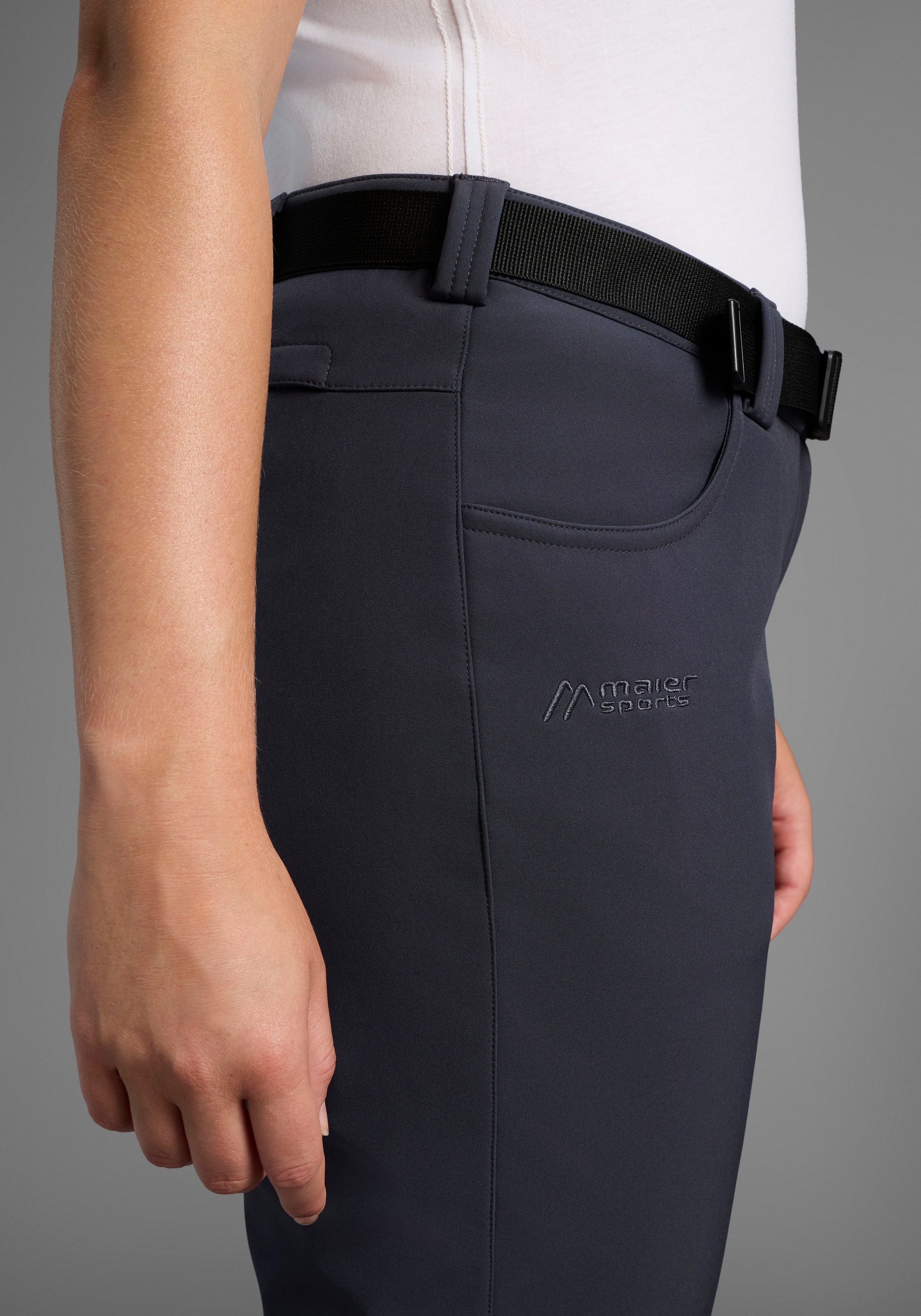 Maier Sports Outdoorhose »DA-HOSE EL. SOFTSH. PERLIT W«