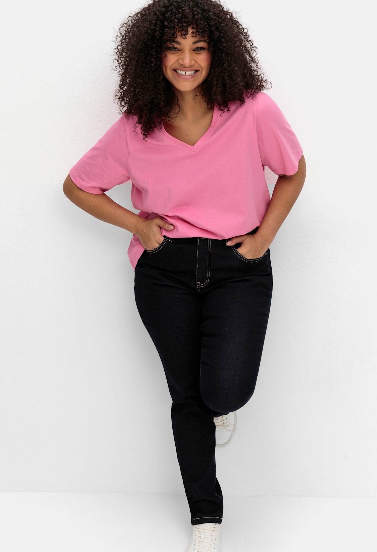 Sheego Bequeme Jeans, (1 tlg.)