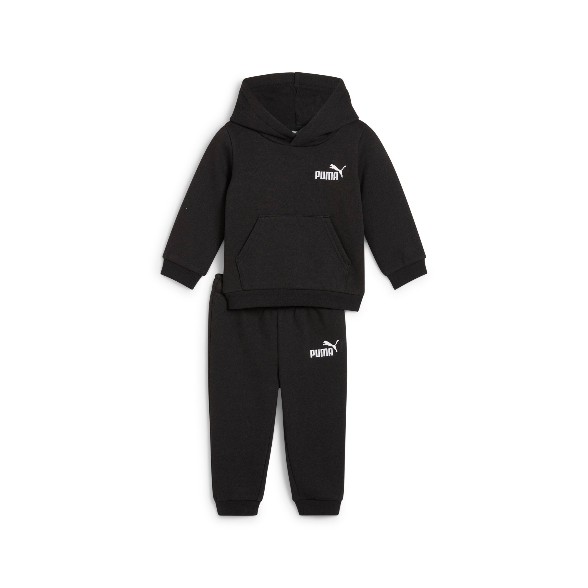 Image of PUMA Trainingsanzug "MINICATS LOUNGEWEAR SET FL INF" 2 Stk. zweiteiliges Set, Regular Fit, mit Kapuze