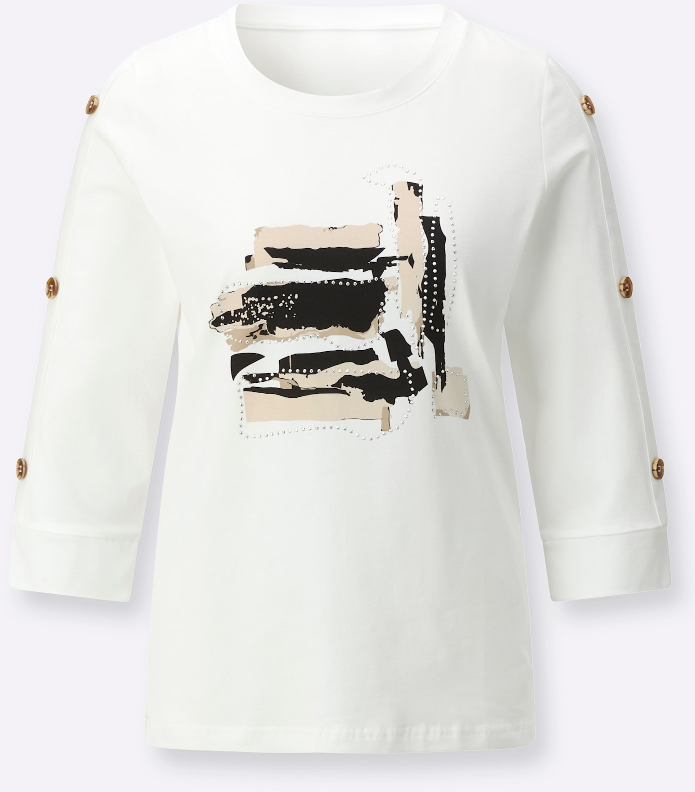 creation L Rundhalsshirt »Shirt« 1 tlg.