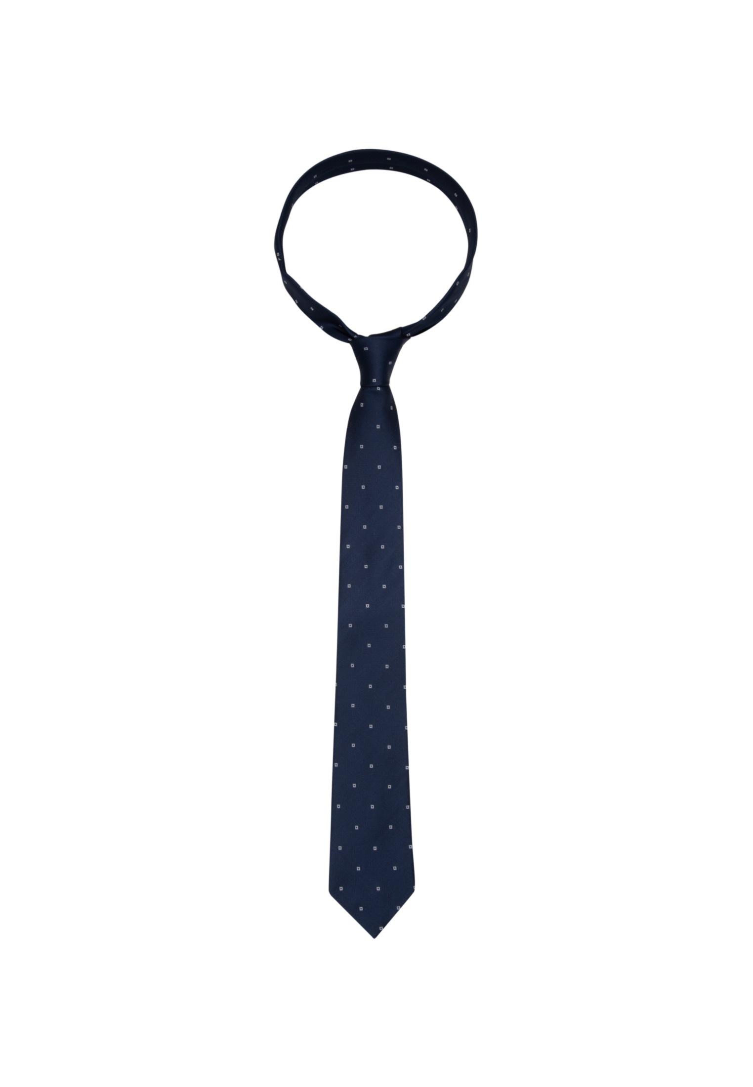 Breit seidensticker (7cm) Krawatte ♕ Kleinmuster auf »Schwarze Rose«, versandkostenfrei