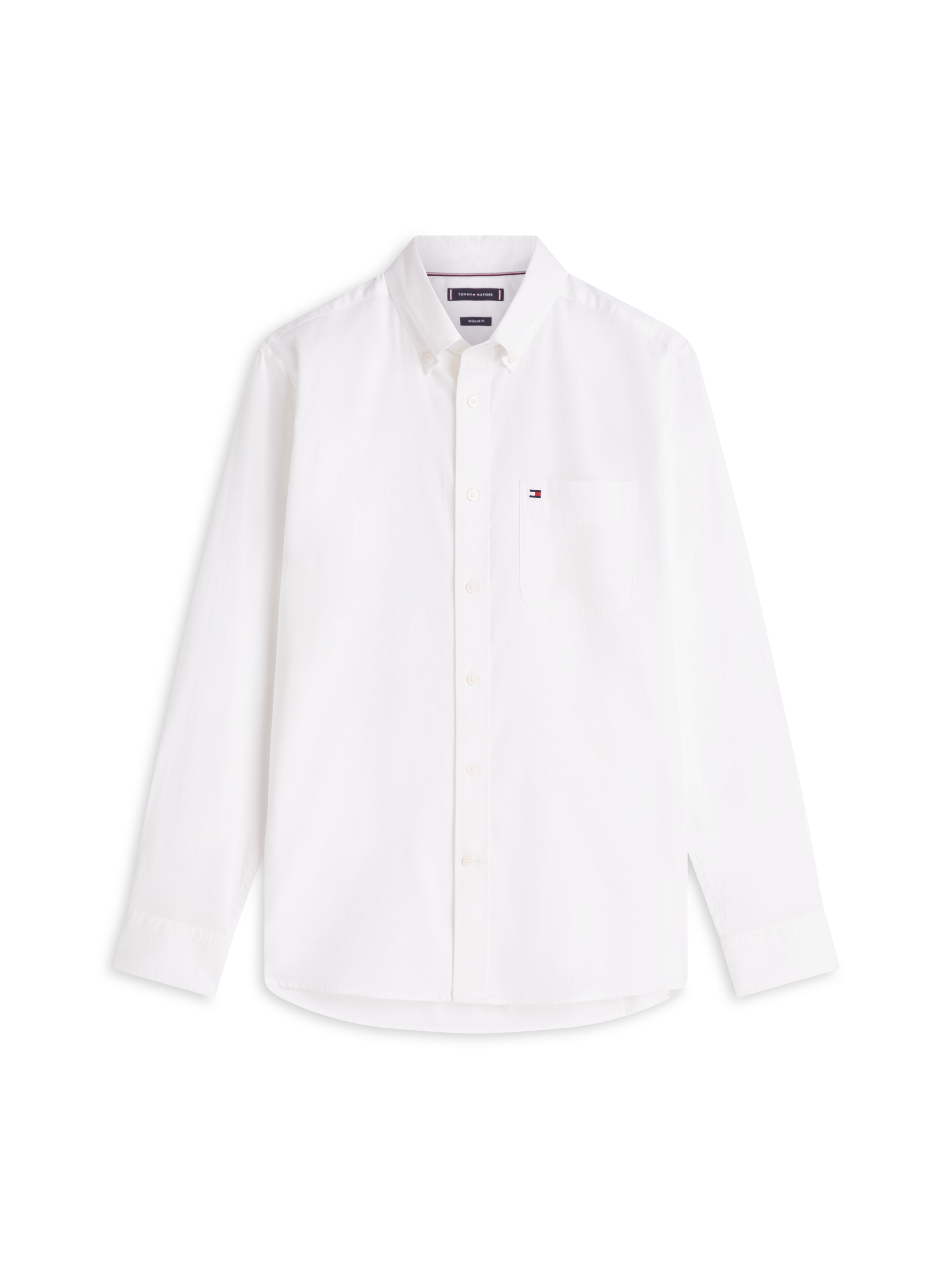 Tommy Hilfiger Chemise à manches longues »LIGHT OXFORD SOLID Slim Fit«