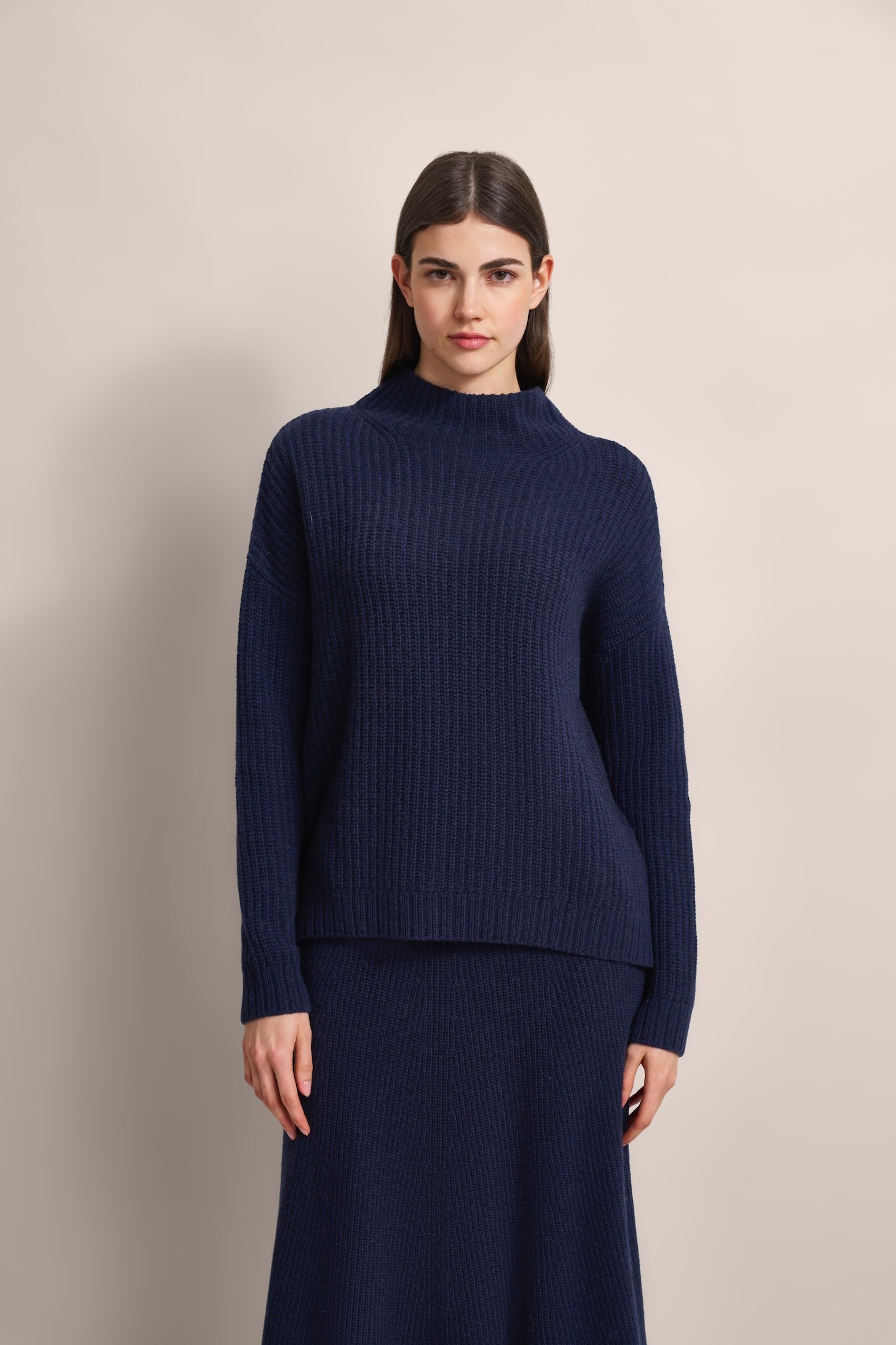 Image of bugatti Rundhalspullover mit leichtem Turtleneck