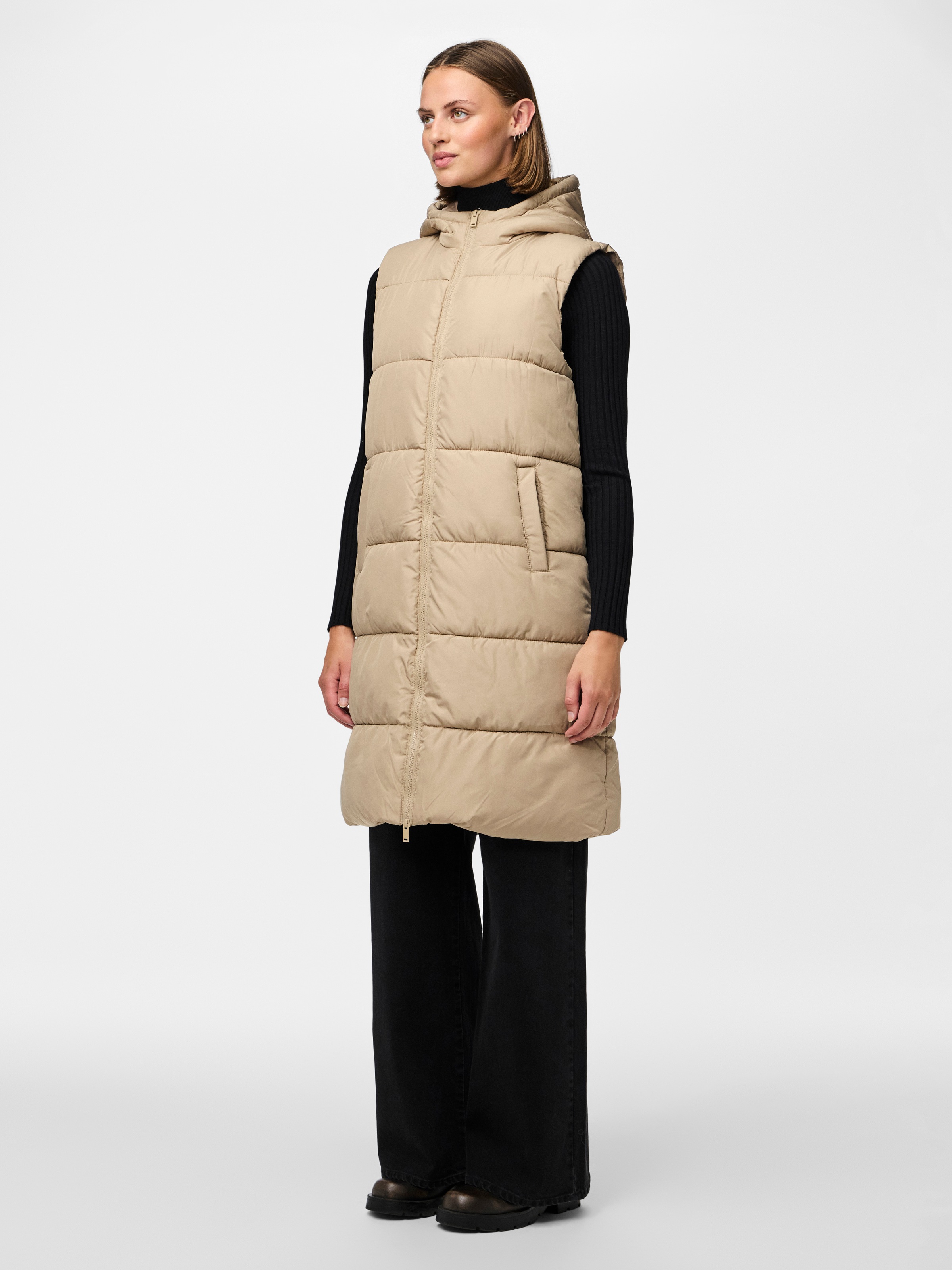 pieces Steppweste »PCBEE NEW LONG PUFFER VEST NOOS BC«