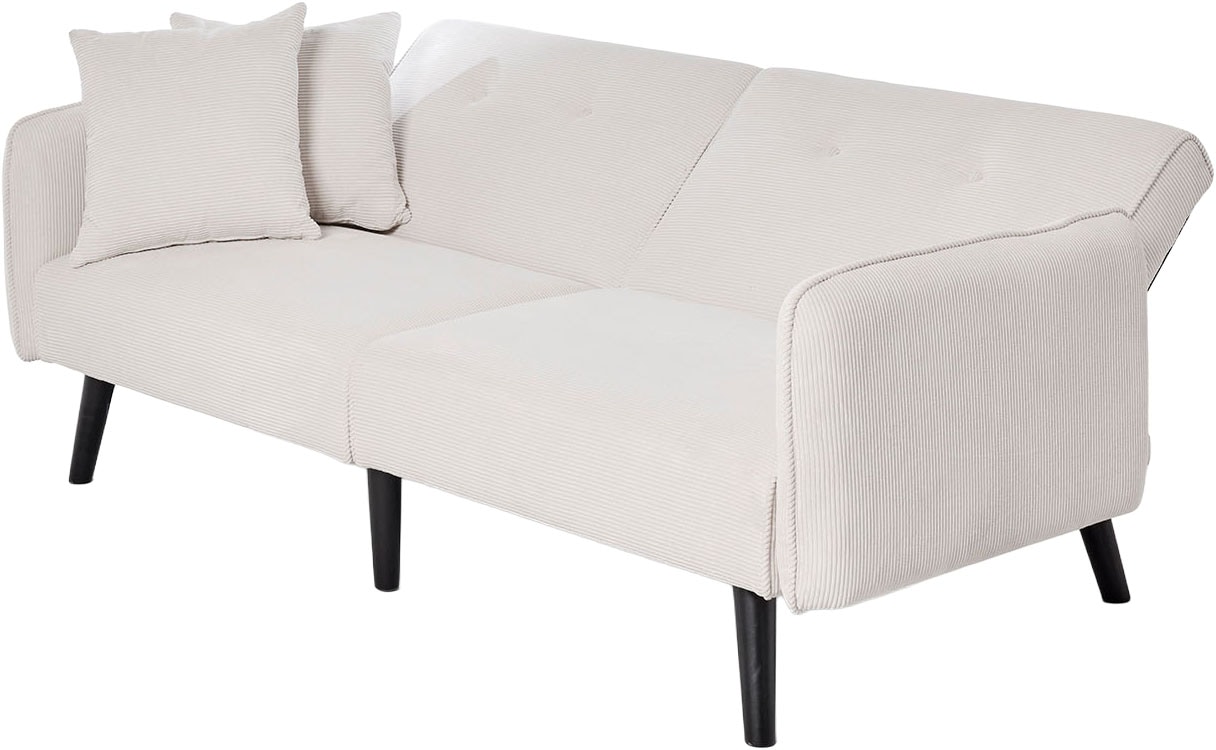 Jahnke Schlafsofa »CHILLAX DOT« mit Relax-und Schlaffunktion, inkl. Kissen, Breite 191 cm