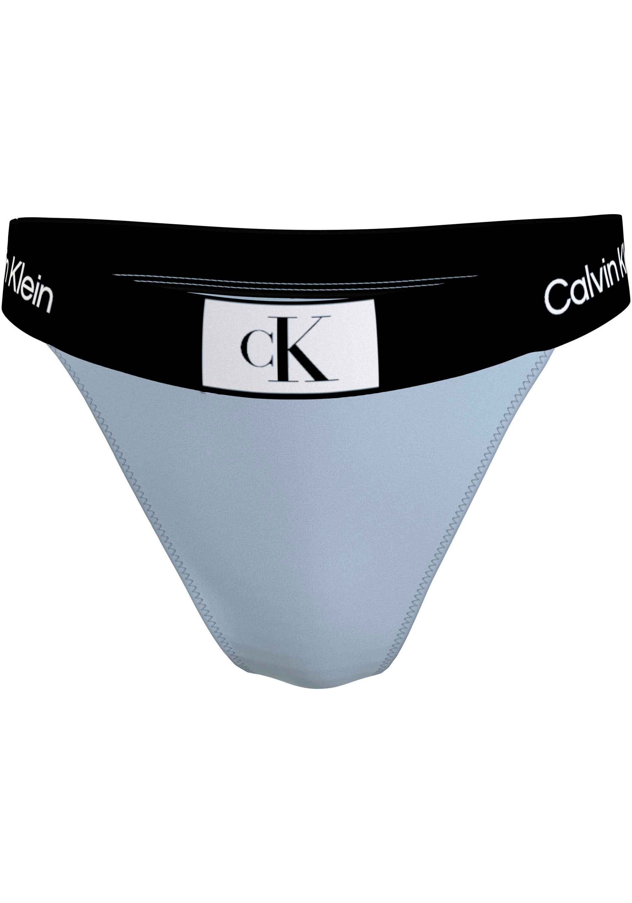 ♕ Calvin Klein Swimwear Bikini-Hose »HIGH RISE CHEEKY BIKINI«, mit Logo am  Bund versandkostenfrei bestellen