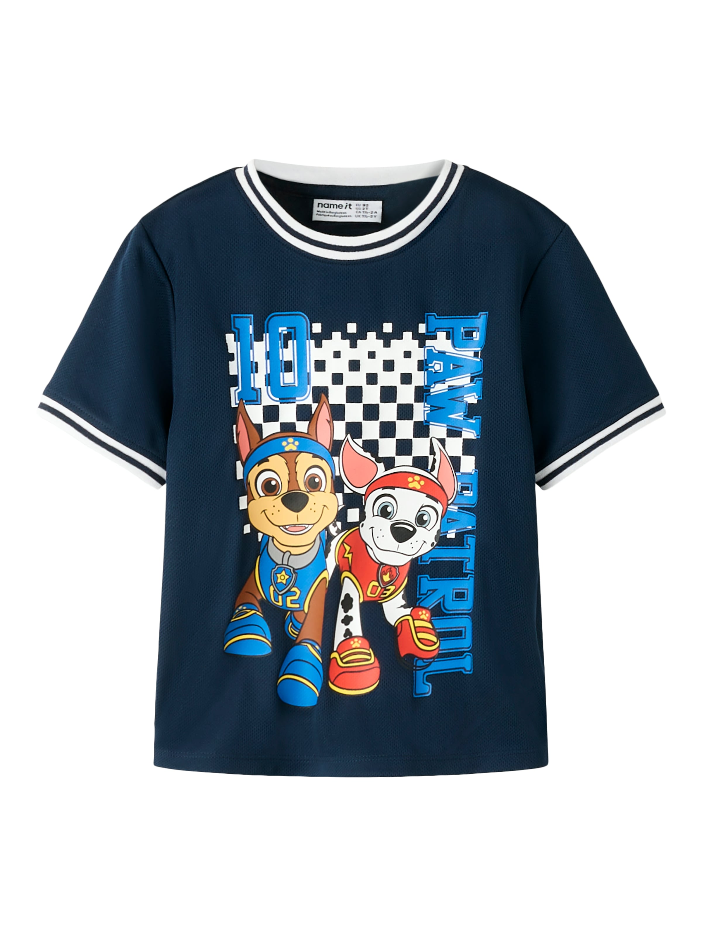 Image of Name It T-Shirt "NMMMARGO PAW SS NREG POLY TOP CPLG"