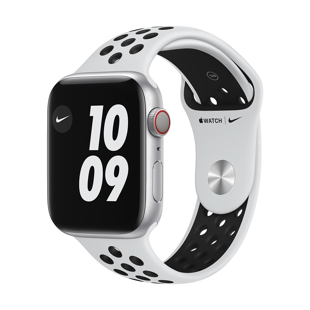 Image of Apple Smartwatch »Serie Nike 6, GPS, 44 mm Aluminium-Gehäuse mit Nike-Sportarmband«, (Watch OS M09W3FD/A) bei Ackermann Versand Schweiz