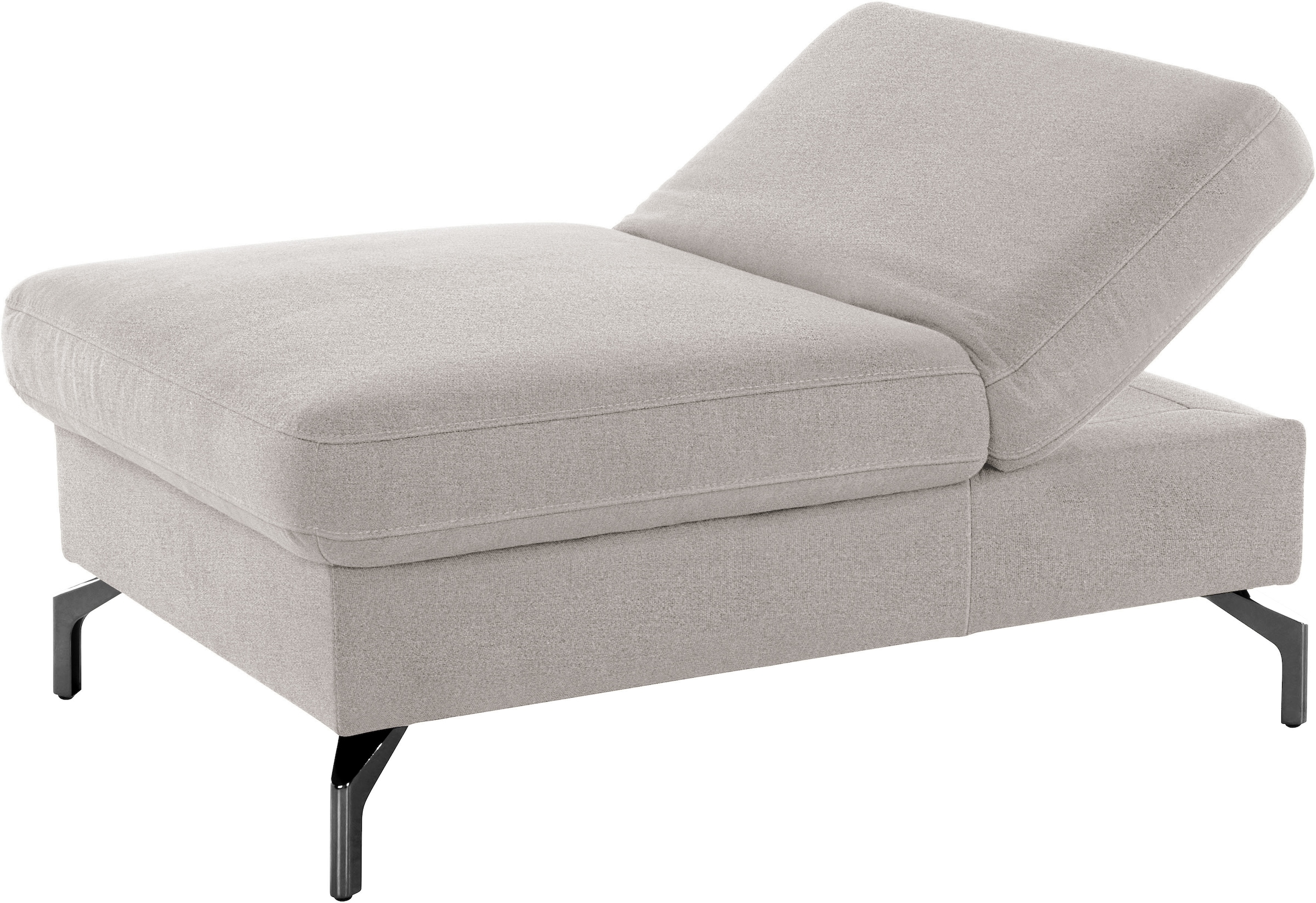sit&more Hocker »Brisbane«, Fusshöhe 15 cm, mit Federkern und Klappfunktion