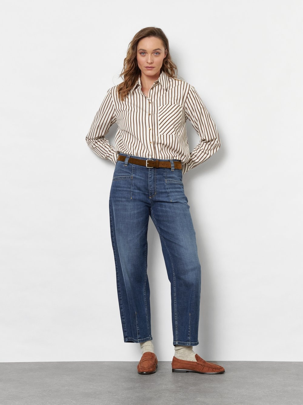 TONI 7/8-Jeans »Liv Barrel 7/8« mit Taschen