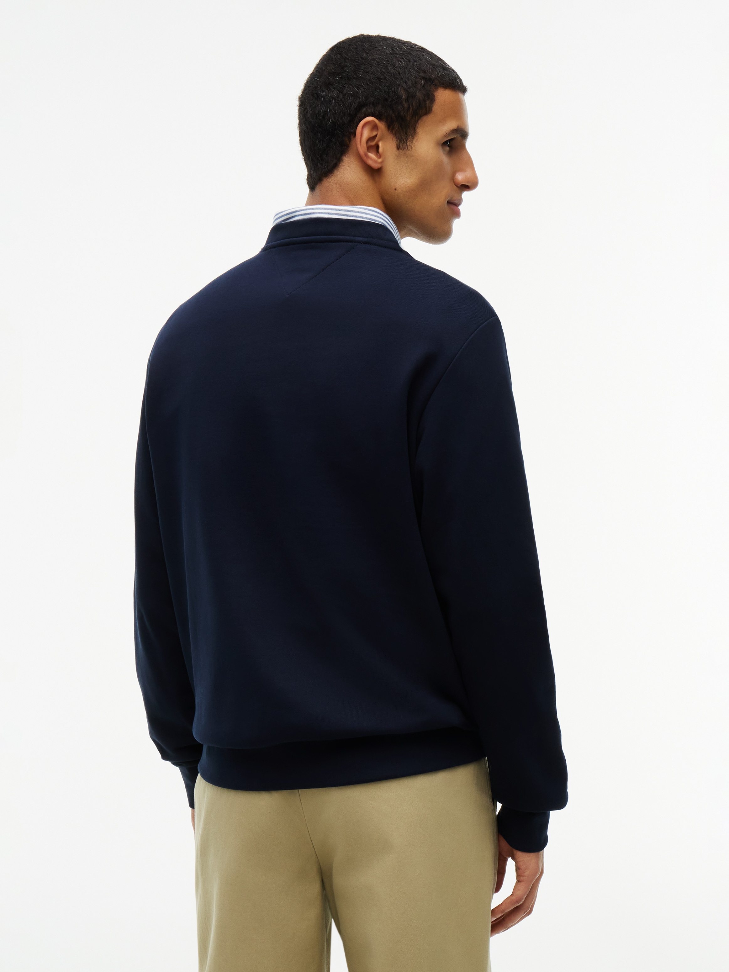 Tommy Hilfiger Sweatshirt »HILFIGER 1985 REF TERRY CREW«, aus Baumwoll-Terry, Regular Fit

