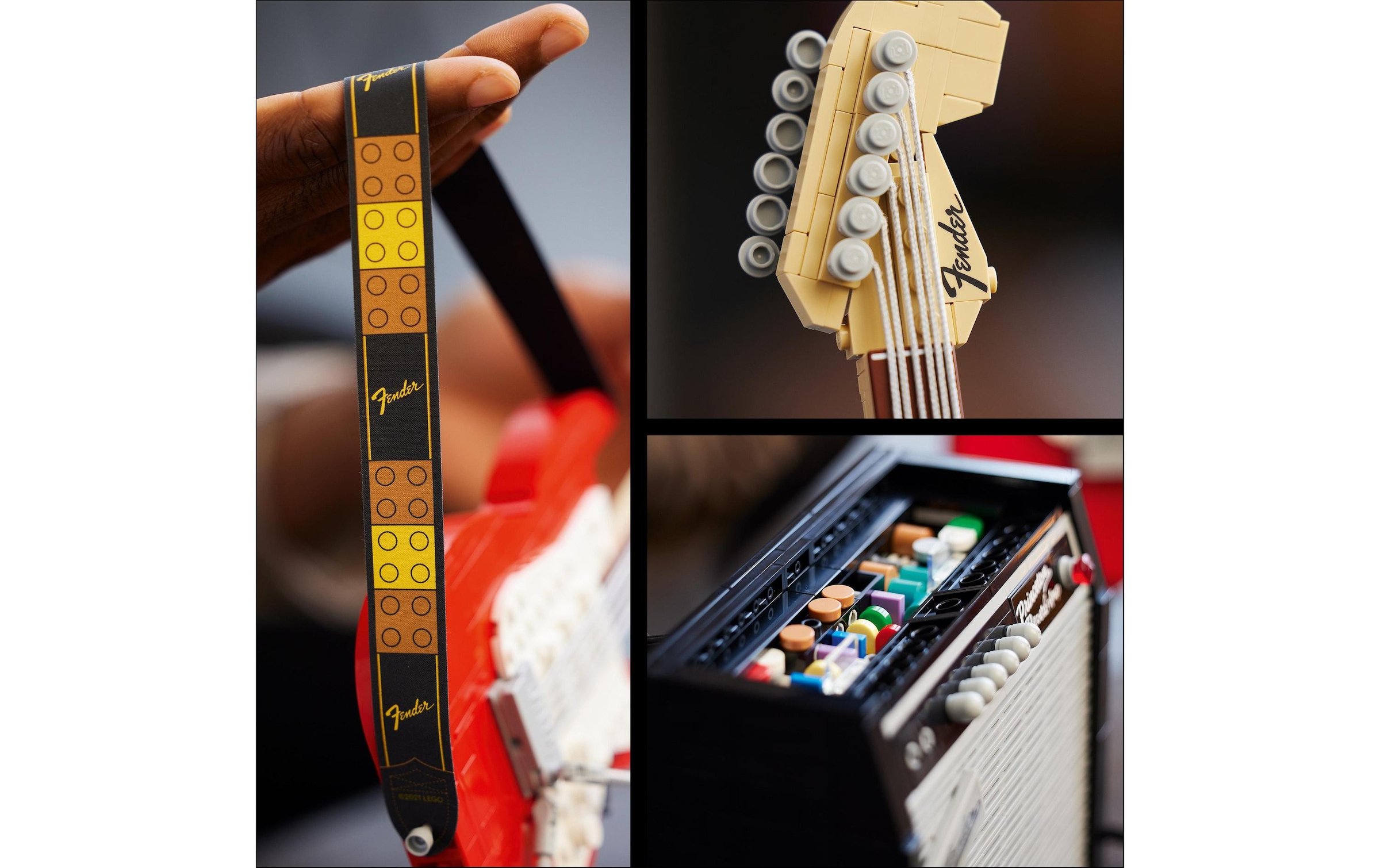 LEGO® Spielbausteine »Fender Stratocaster 2«, (1074 St.)