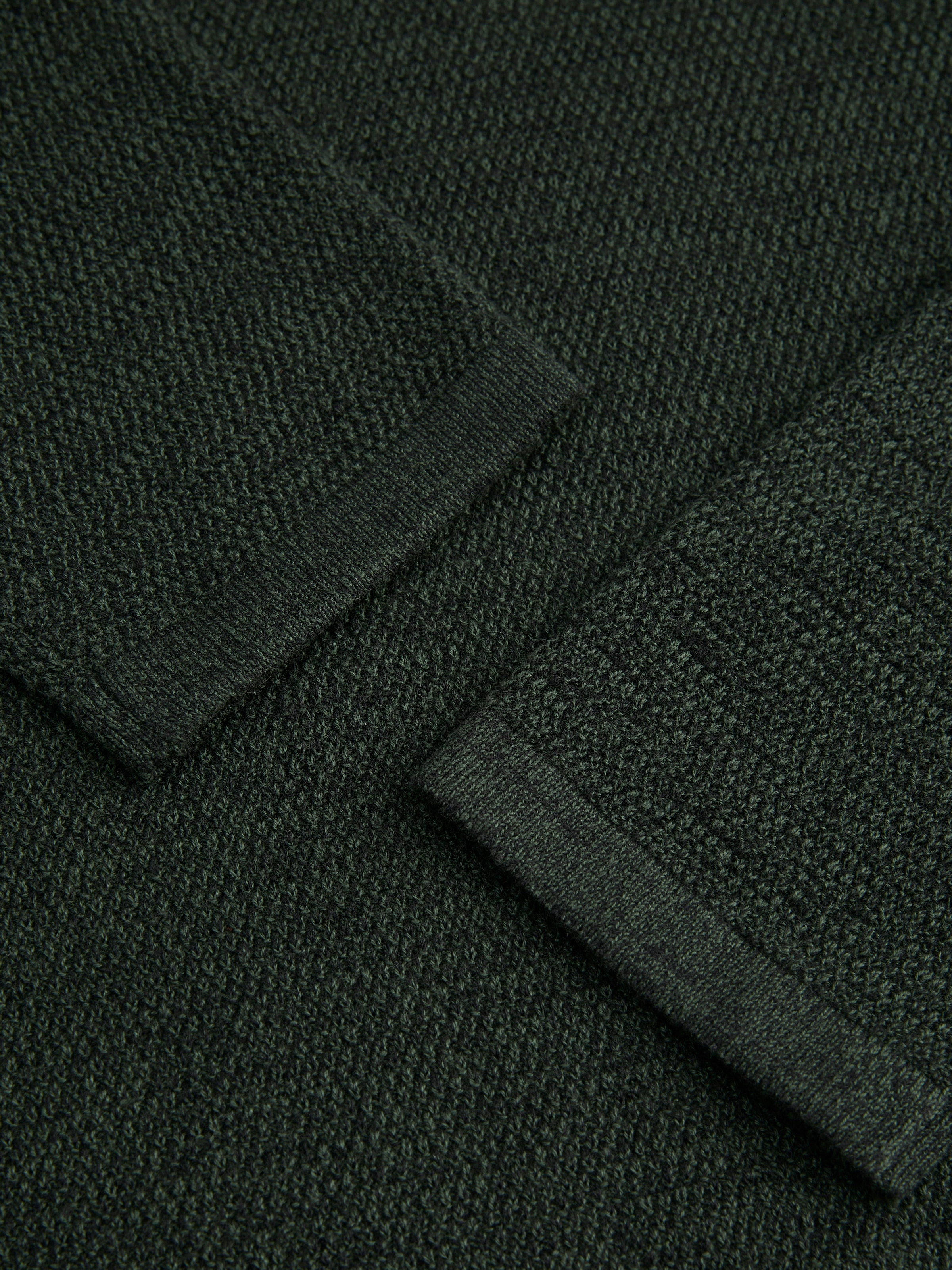 Jack & Jones Pull à col rond »JJEGEORGE KNIT CREW NECK NOOS« mit Strick Optik