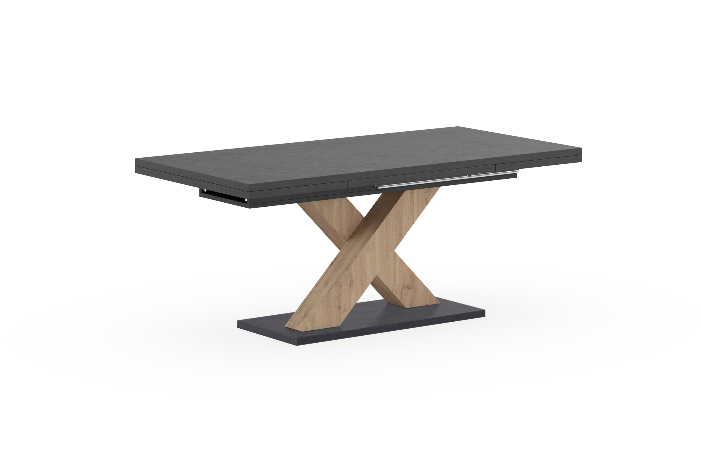 Image of Mäusbacher Esstisch »Komfort C«, mit X-Gestell in asteichefarben und mit Auszugsfunktion, Breite 180-280 cm bei Ackermann Versand Schweiz